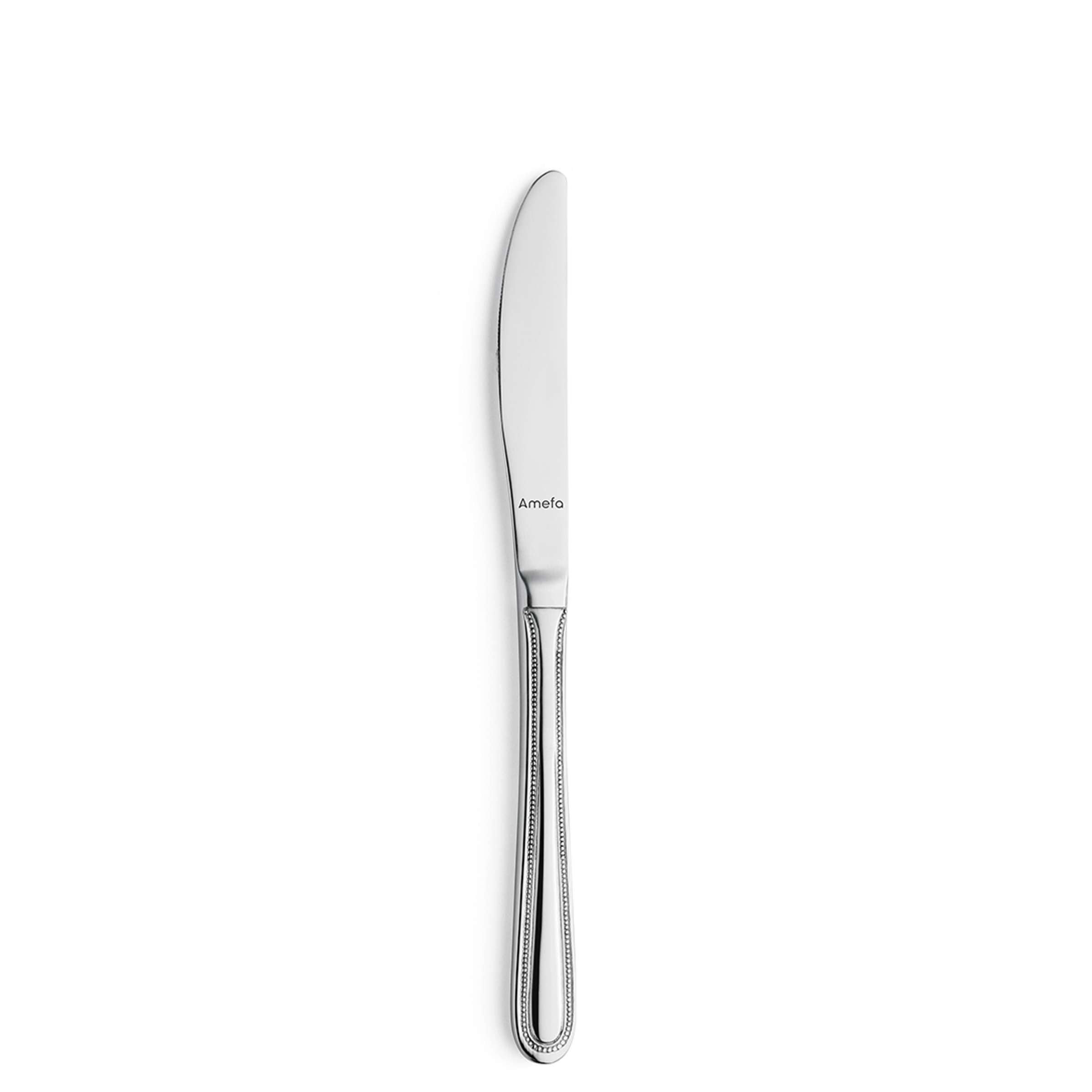 Amefa PEARL Besteckset 24-teilig mit Messer, Gabel, Löffel aus Edelstahl auf weißem Hintergrund.