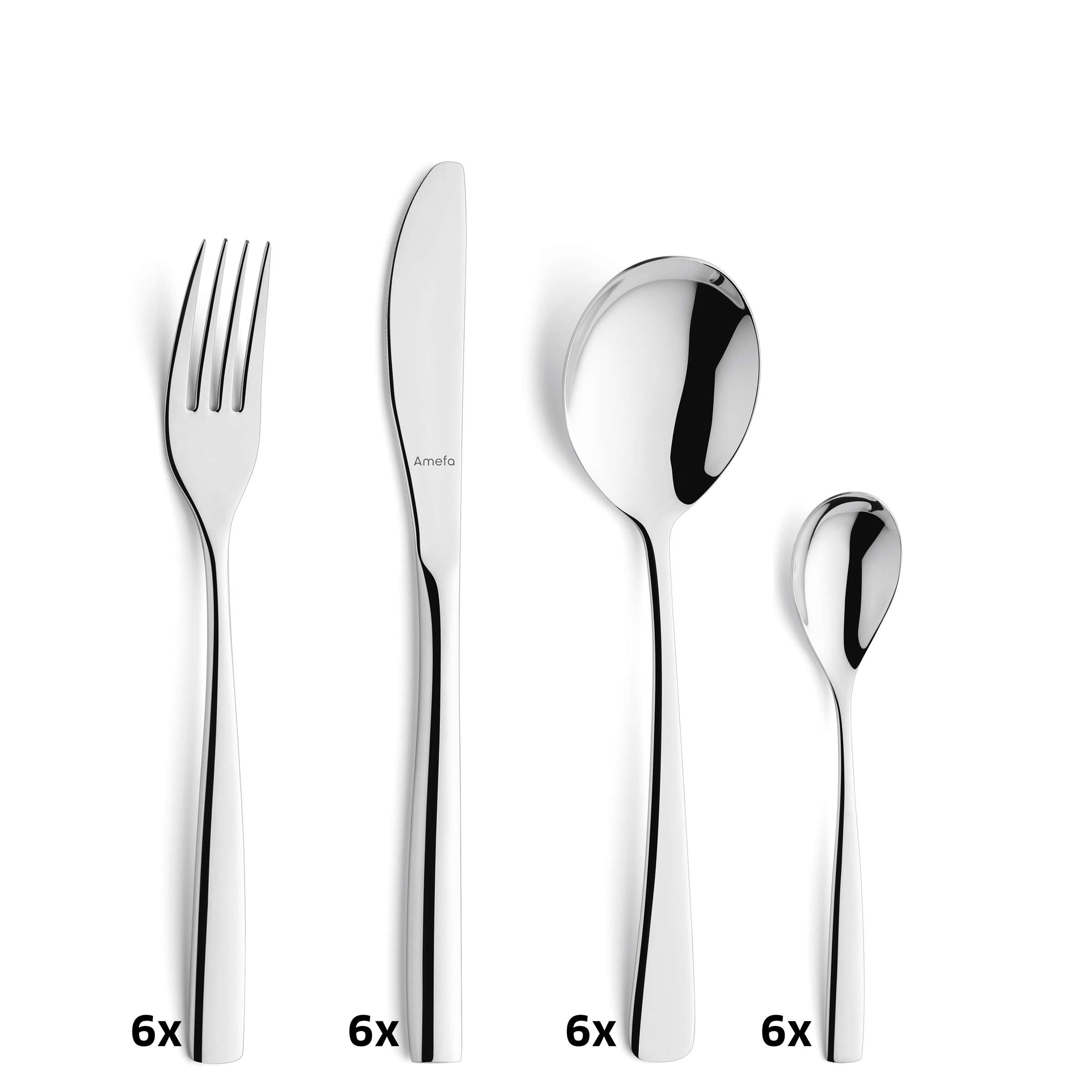 GAIA Service de couverts 42 pièces