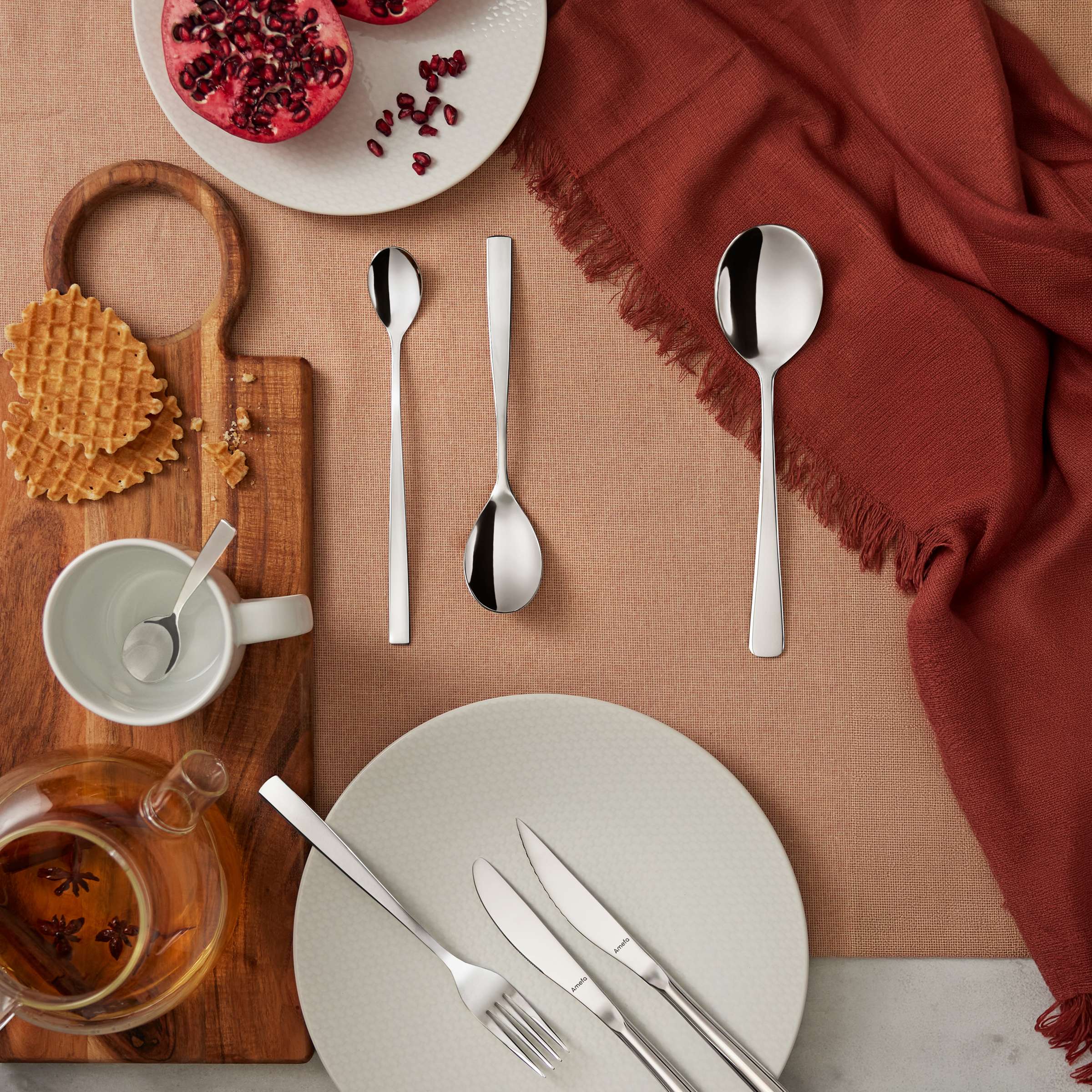 GAIA Service de couverts 42 pièces