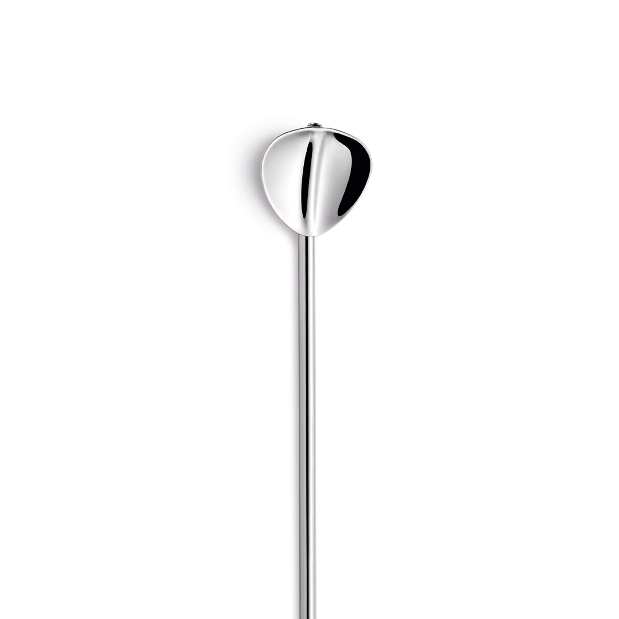 Beckmann & Rommerskirchen VISTA Trinkhalmlöffel Set, 6-teilig, Edelstahl, elegante Besteck für Getränke