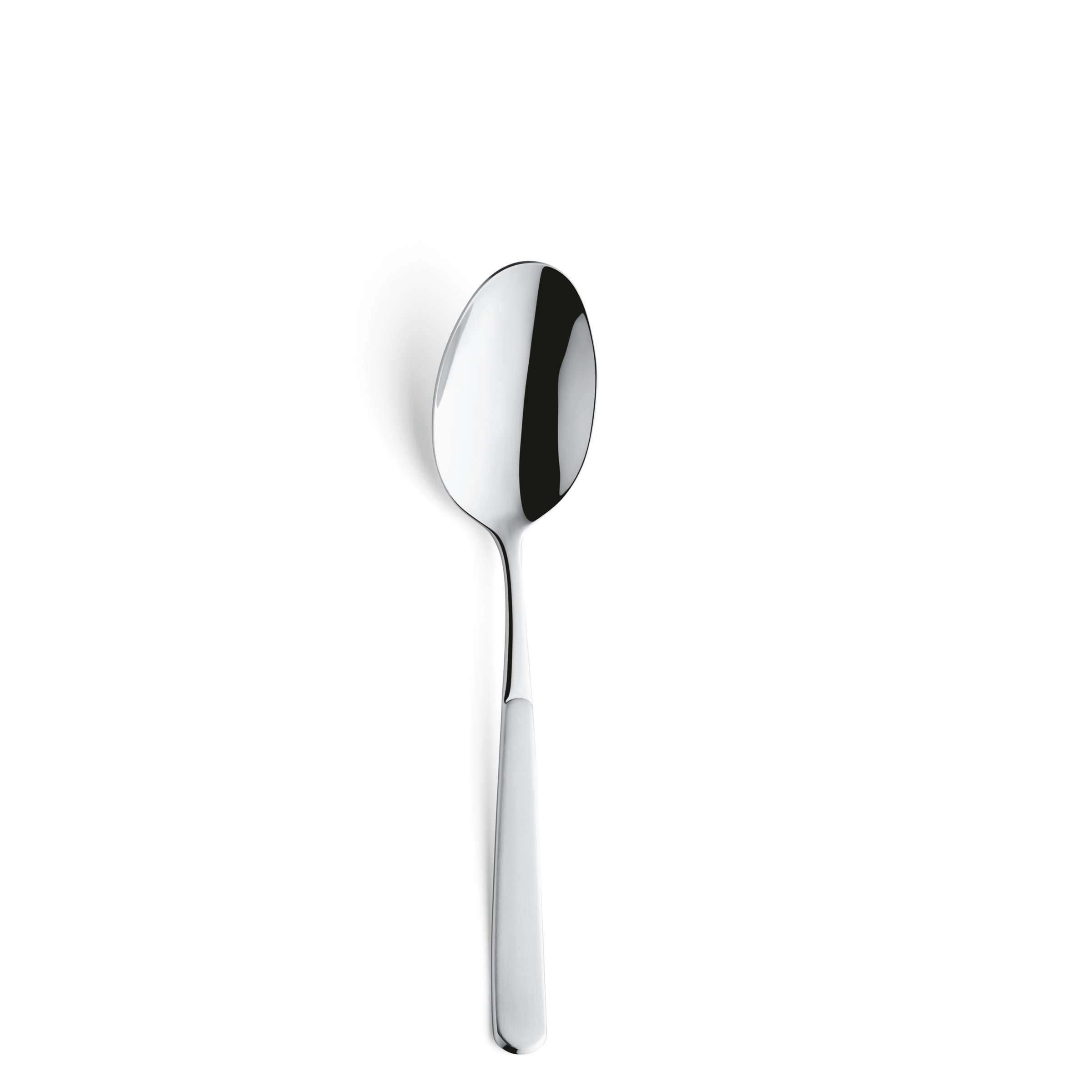 Matisiertes SATINA Besteckset 30-teilig von Amefa mit Messer, Gabel, Löffel und Teelöffel, elegant auf weißem Hintergrund.