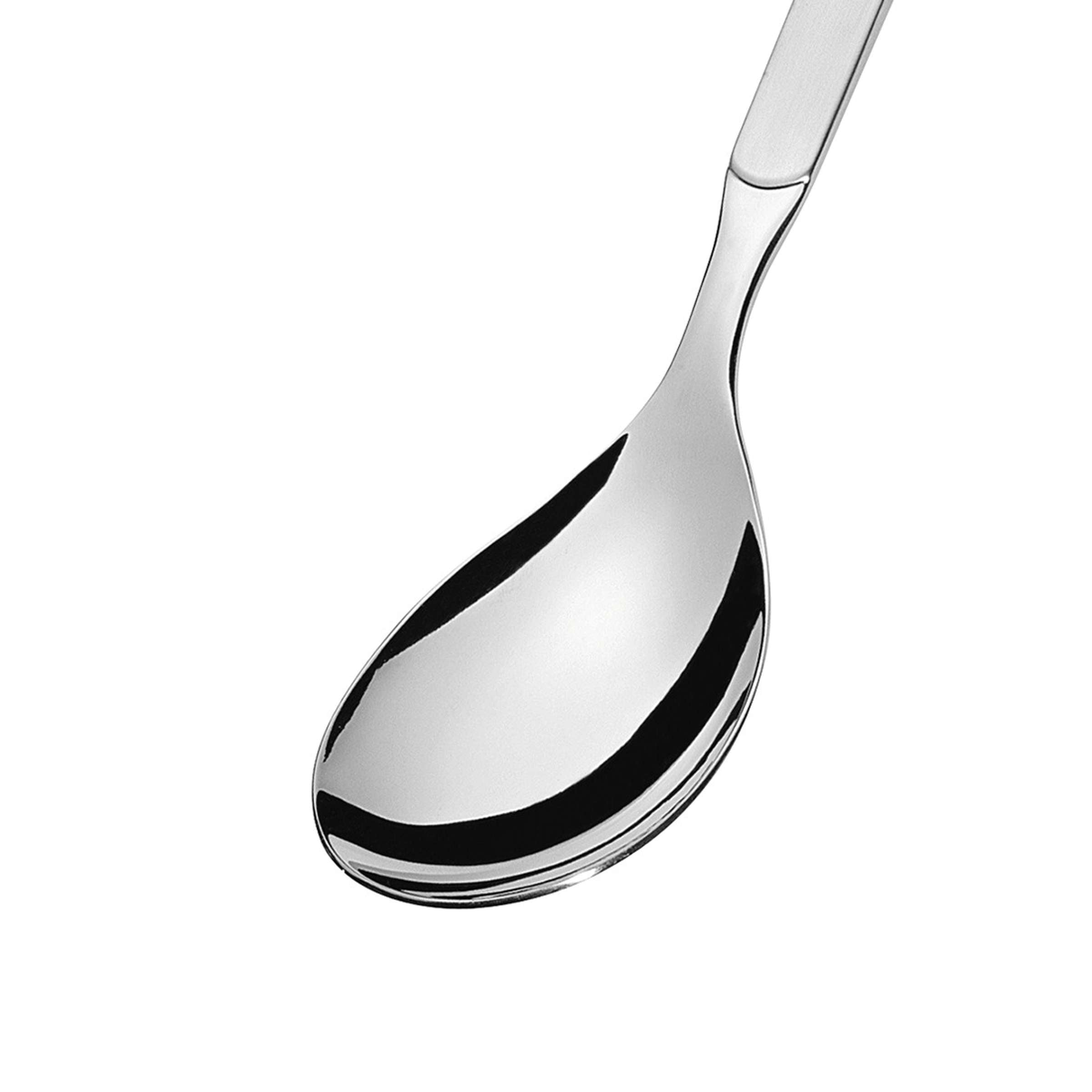 Großer, mattierter Salatlöffel von Amefa, aus Besteck einzeln, mit ergonomischem Griff und eleganter Optik.