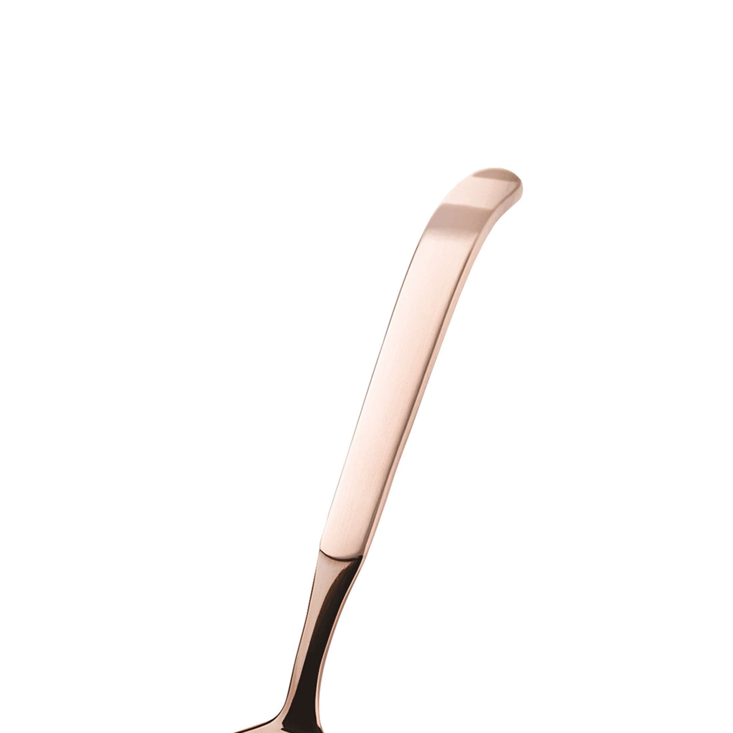 Kupfer mattierter Tortenheber von Amefa, elegantes Besteckstück für Kuchen und Torten, PVD-beschichtet, hochwertiges Design