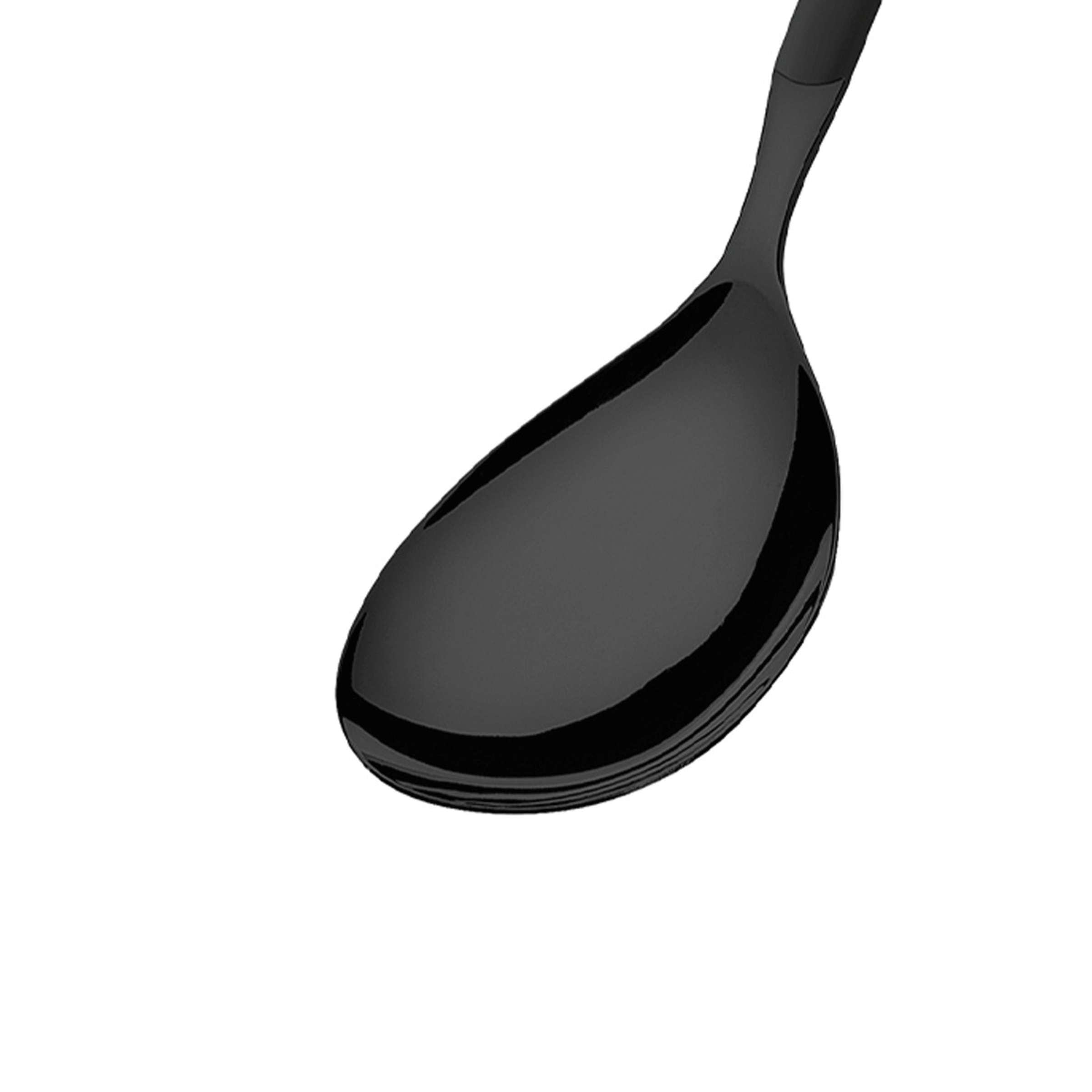 BUFFET Chafing Dish Löffel geschlossen PVD schwarz mattiert