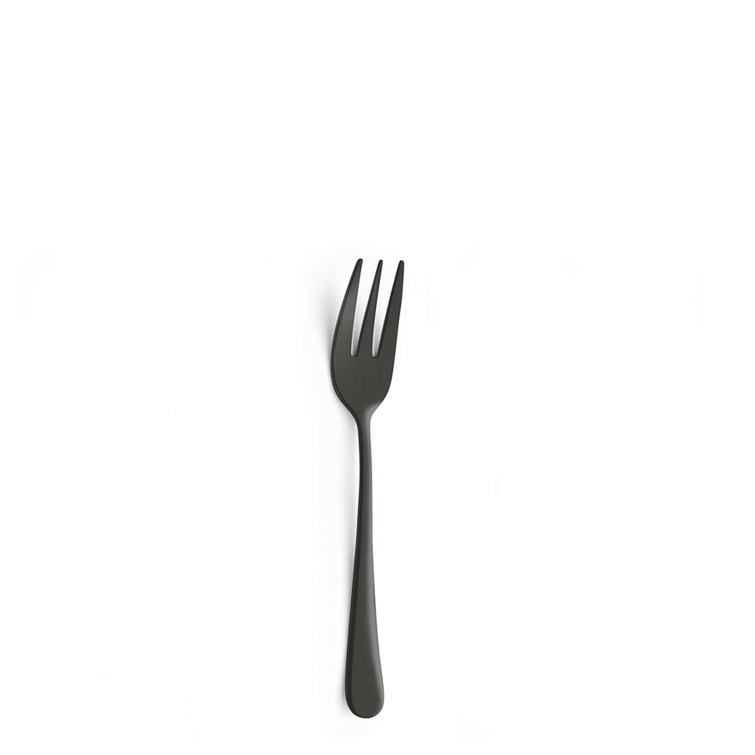 Amefa AUSTIN Kuchengabel Set, 6-teilig, PVD schwarz mattiert, elegantes Besteck für den Esstisch, Nahaufnahme