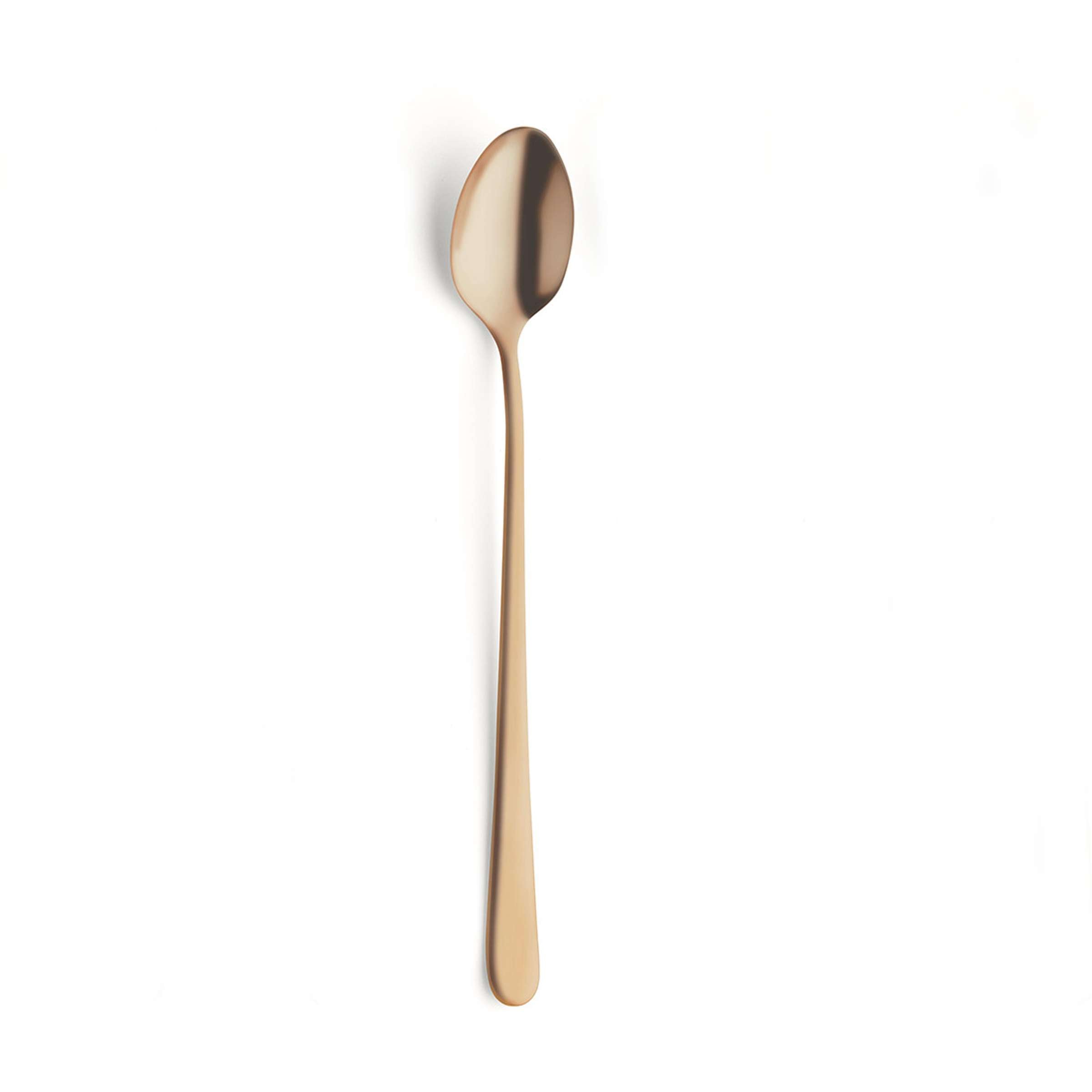 AUSTIN Longdrink-/Latte Macchiato Spoon Set 6-pieces PVD gold satin