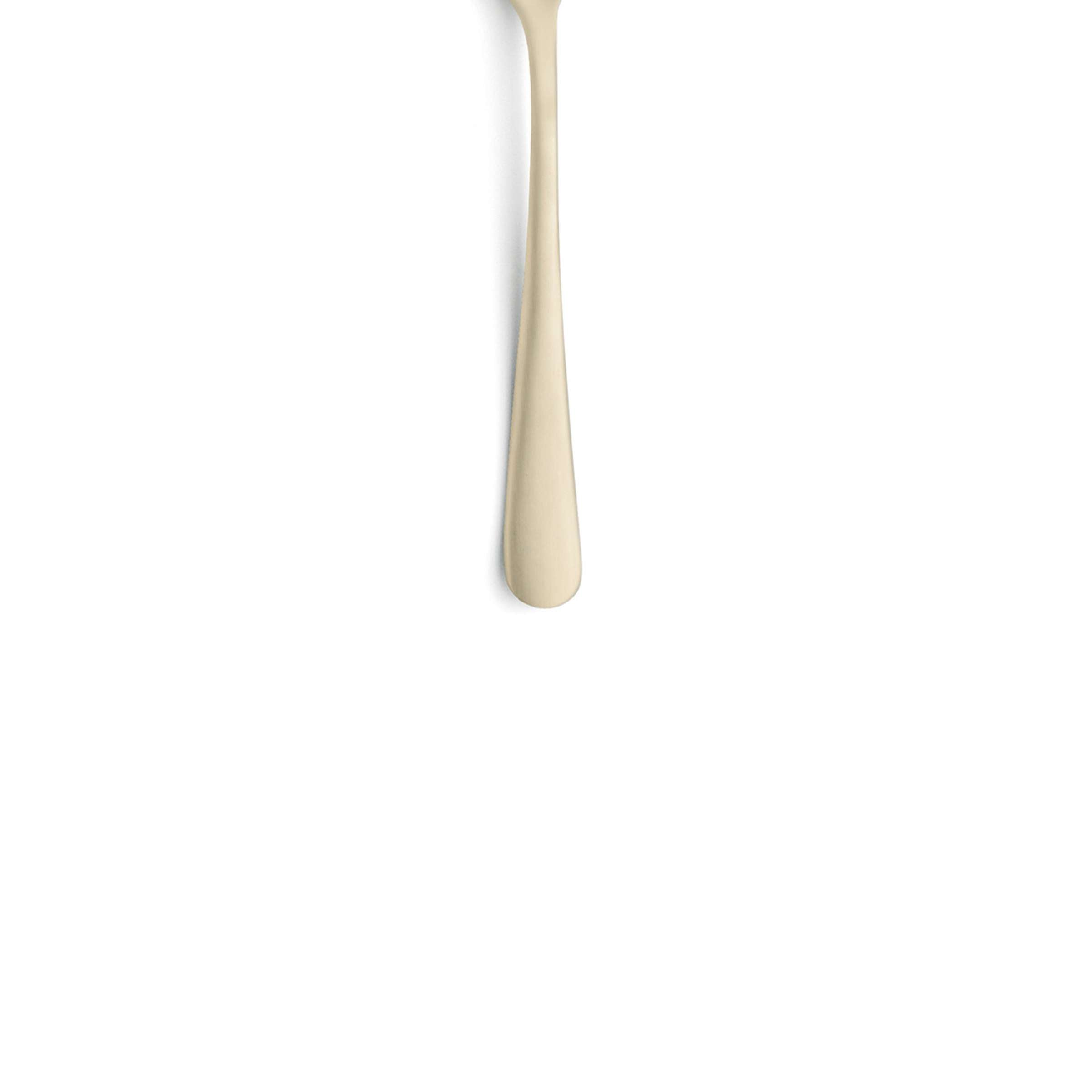 Amefa Austin Mocca- und Espressolöffel-Set, 6-teilig, champagner mattiert, PVD-Beschichtung, elegantes Besteckset für Kaffee