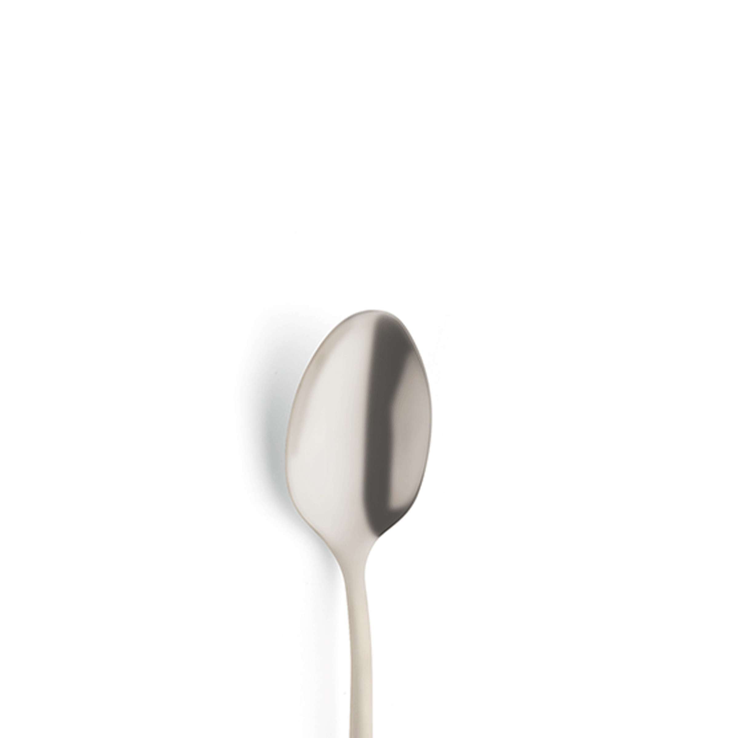 Amefa AUSTIN Longdrink- und Latte Macchiato Löffel Set, 6-teilig, mattierte champagnerfarbene PVD-Beschichtung, elegantes Besteck