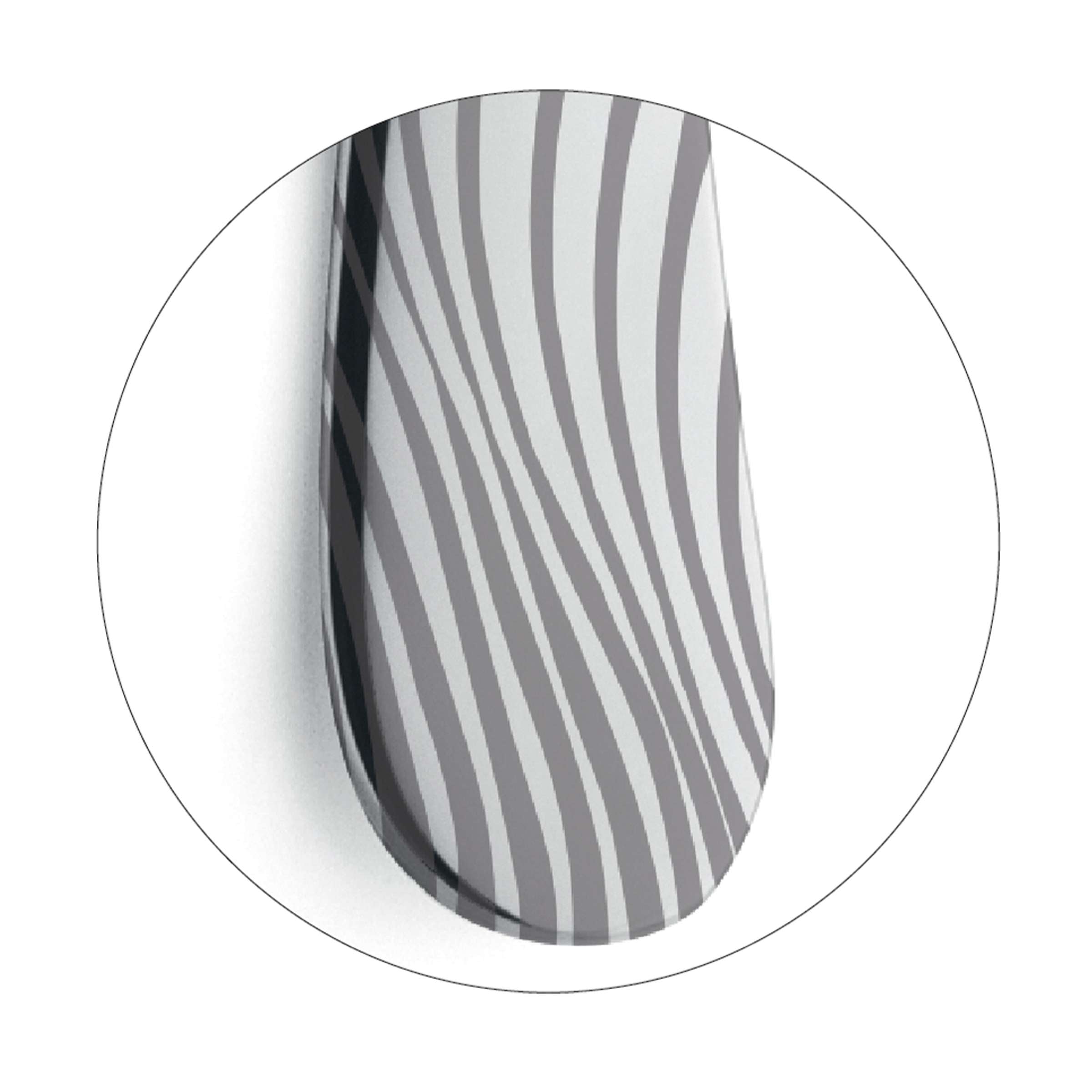 Amefa TIDE Besteckset 24-teilig mit Messer, Gabel, Löffel und Teelöffel aus Edelstahl, elegant auf weißem Hintergrund.