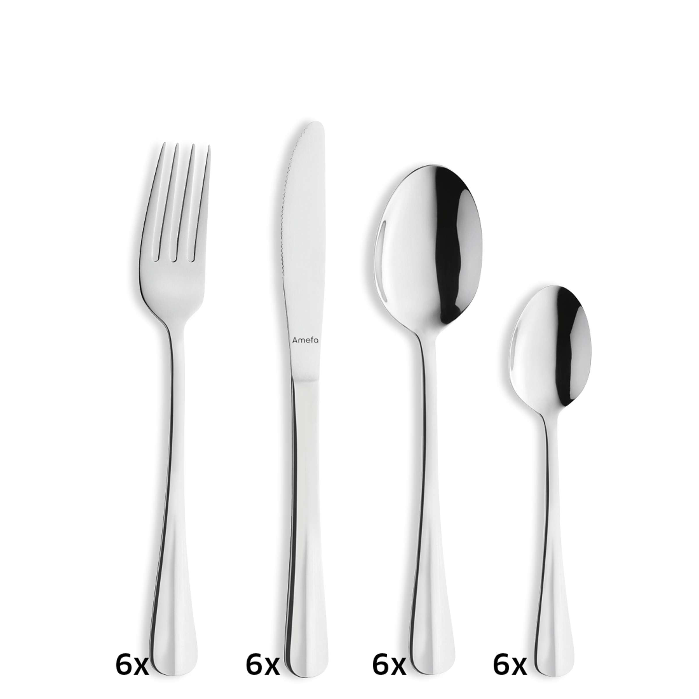 NAPOLI Bestekset 24-delig