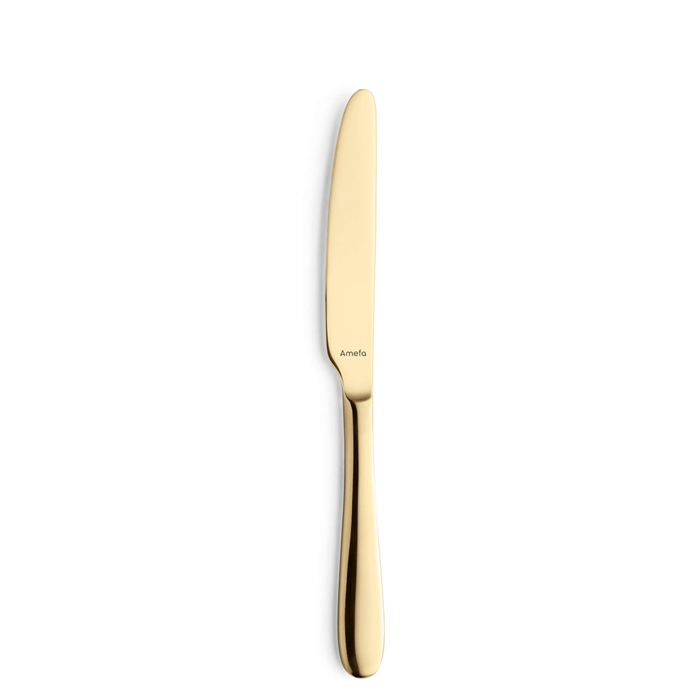 Elegantes 24-teiliges Amefa OXFORD Besteckset mit PVD-gold Finish, vielseitiges Messer, Gabel, Löffel Set für den Esstisch