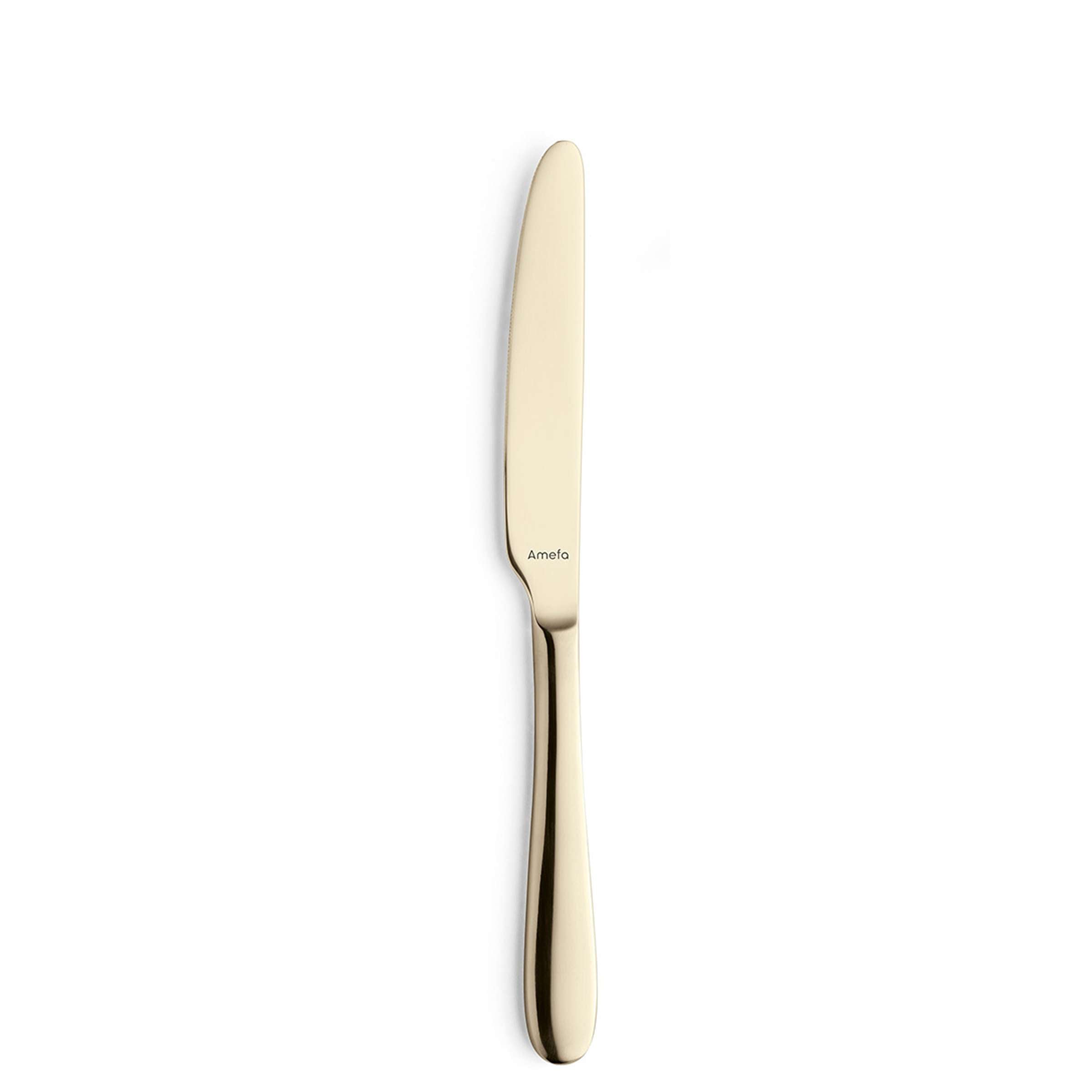 Amefa Oxford Besteckset, 24-teilig, PVD champagner, Messer, Gabeln, Löffel aus Edelstahl, elegant und modernes Design