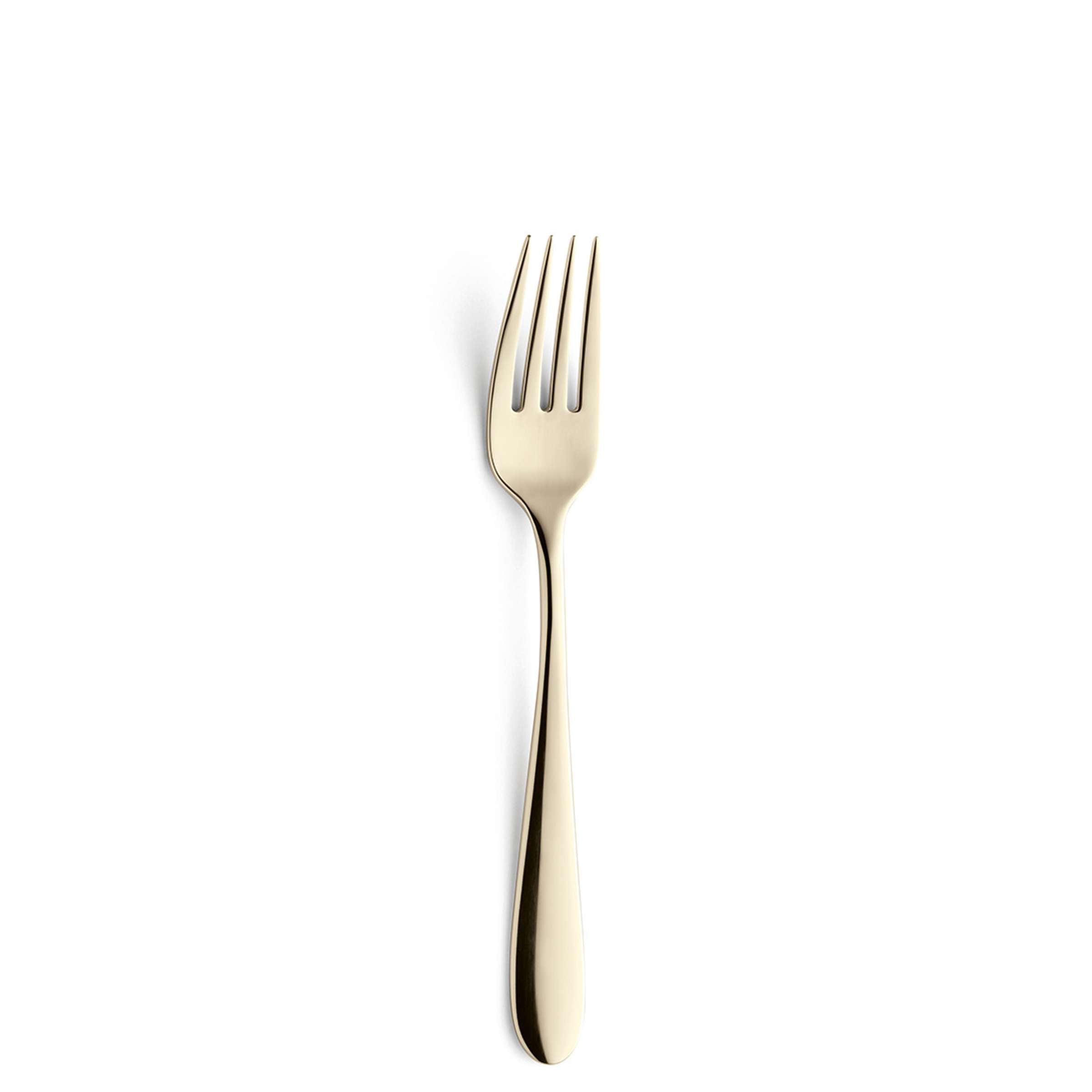 Amefa OXFORD Besteckset, 24-teilig, PVD champagner, Messer, Gabeln, Löffel, elegantes Besteck für Tischdeko