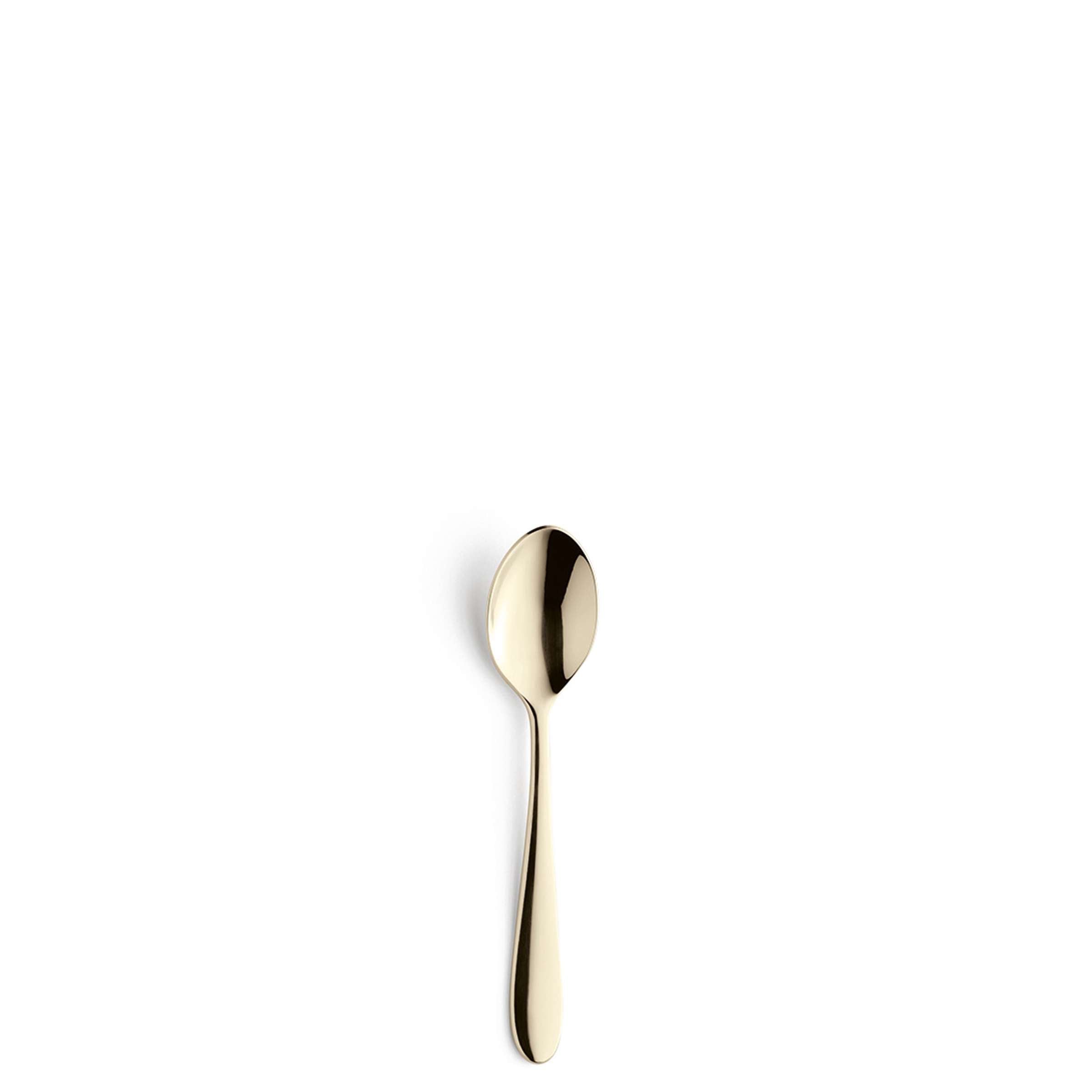 Amefa OXFORD Besteckset 24-teilig aus PVD Champagner mit Messer, Gabel, Löffel und Kaffeelöffeln, elegant und modern.