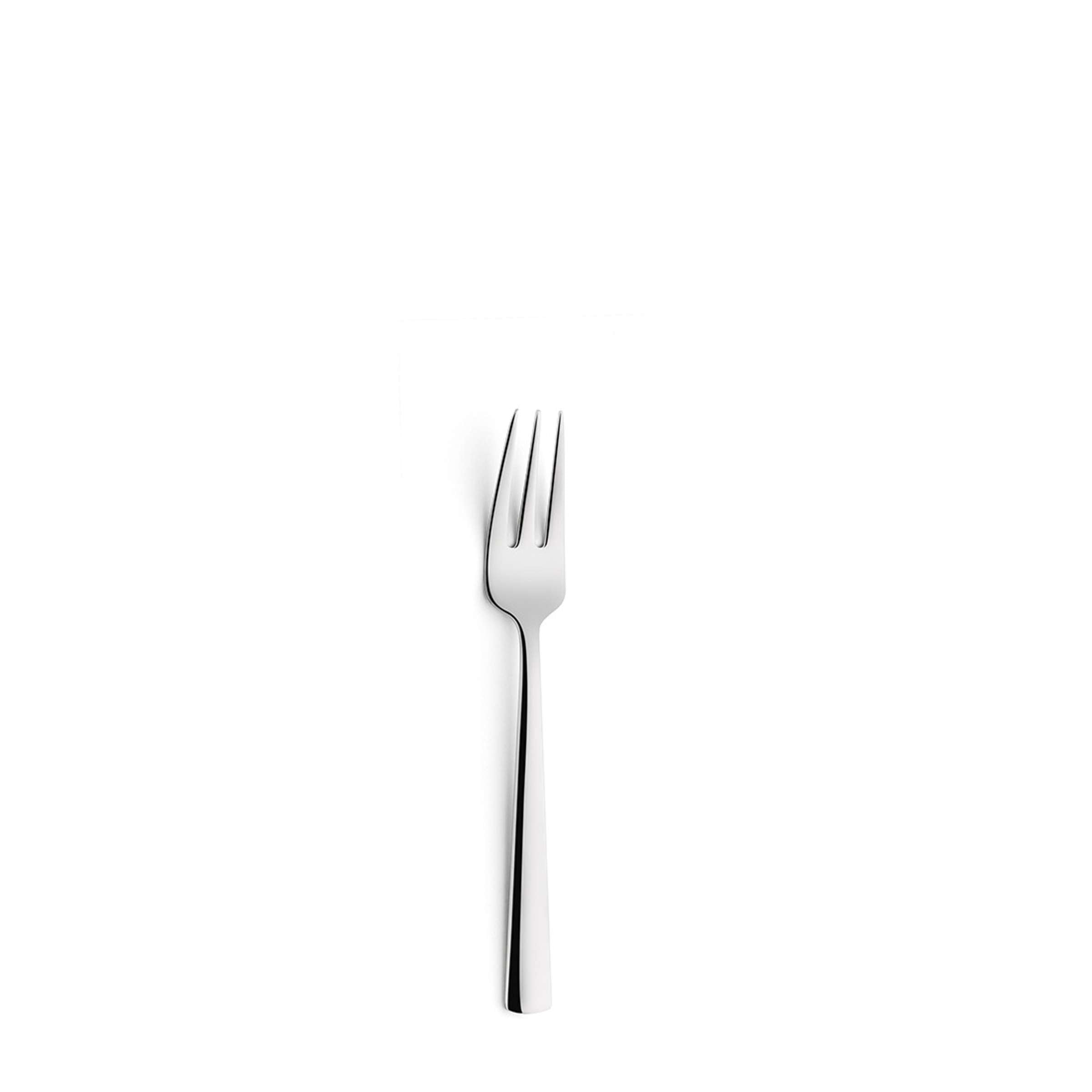 Moderner Amefa Besteckset 60-teilig mit Messer, Gabel, Löffel und Dessertbesteck auf weißem Hintergrund.