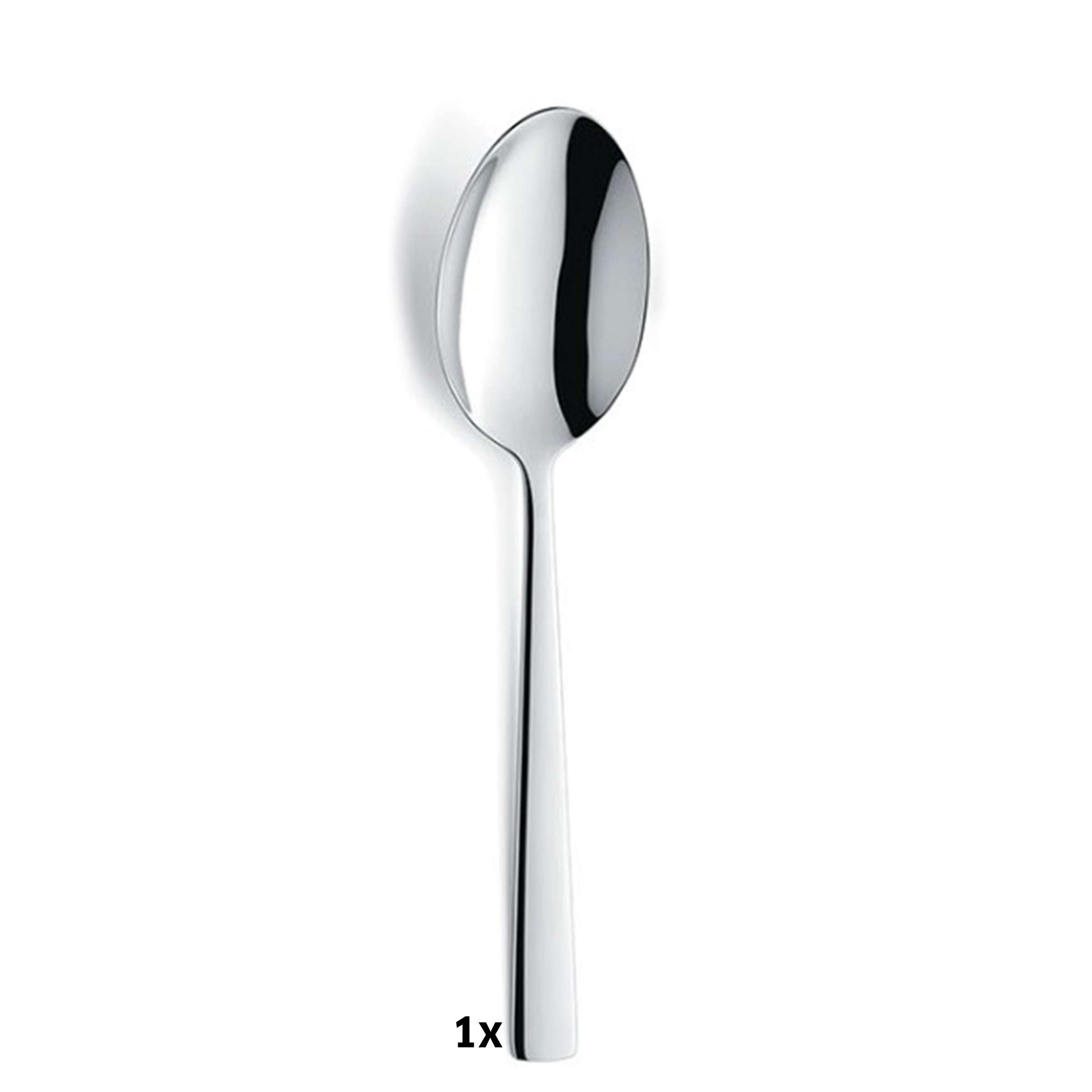 Modernes Amefa Besteckset 78-teilig mit Messer, Gabel, Löffel und Teelöffel, glänzend und elegant für den Esstisch
