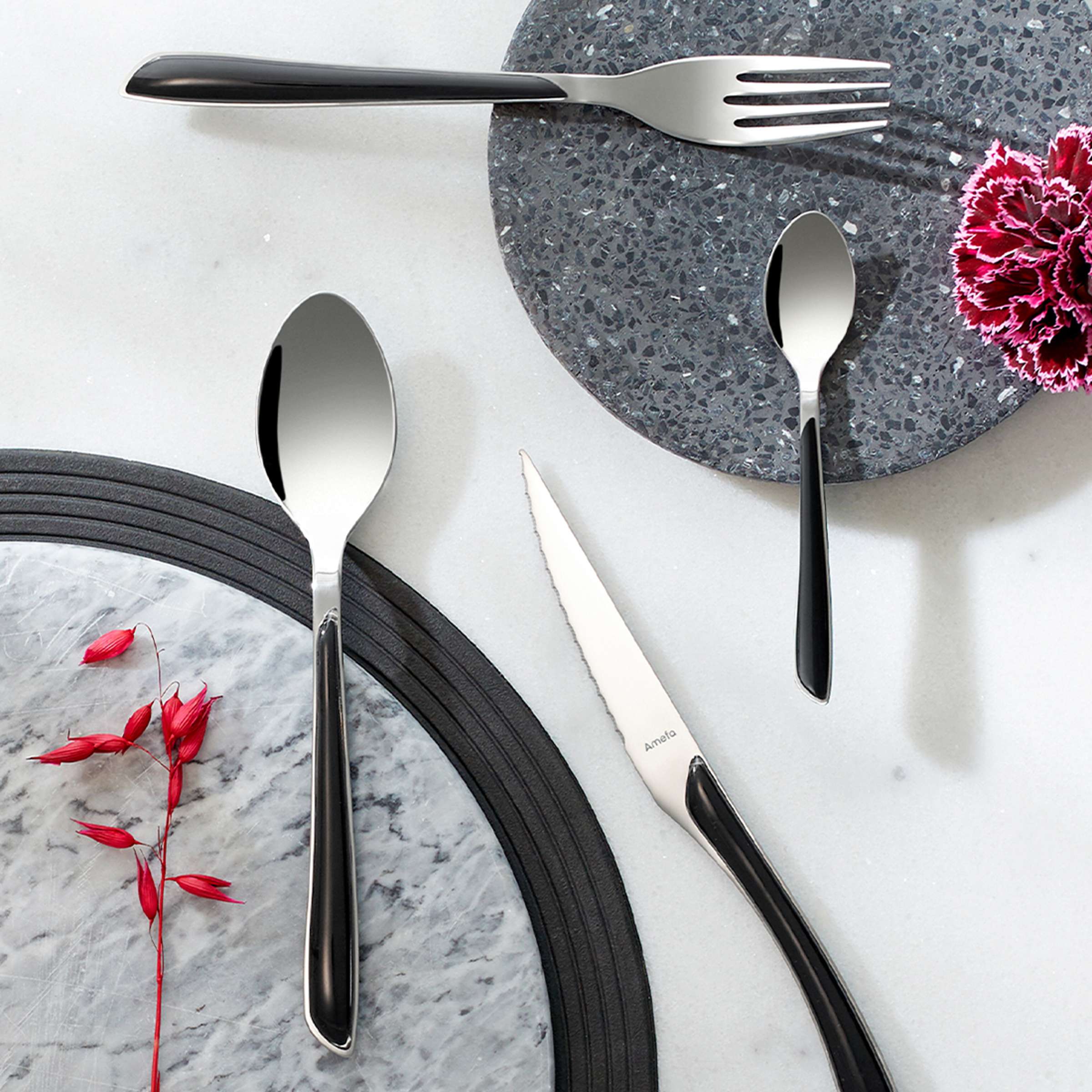 ECLAT Bestekset 16-delig zwart