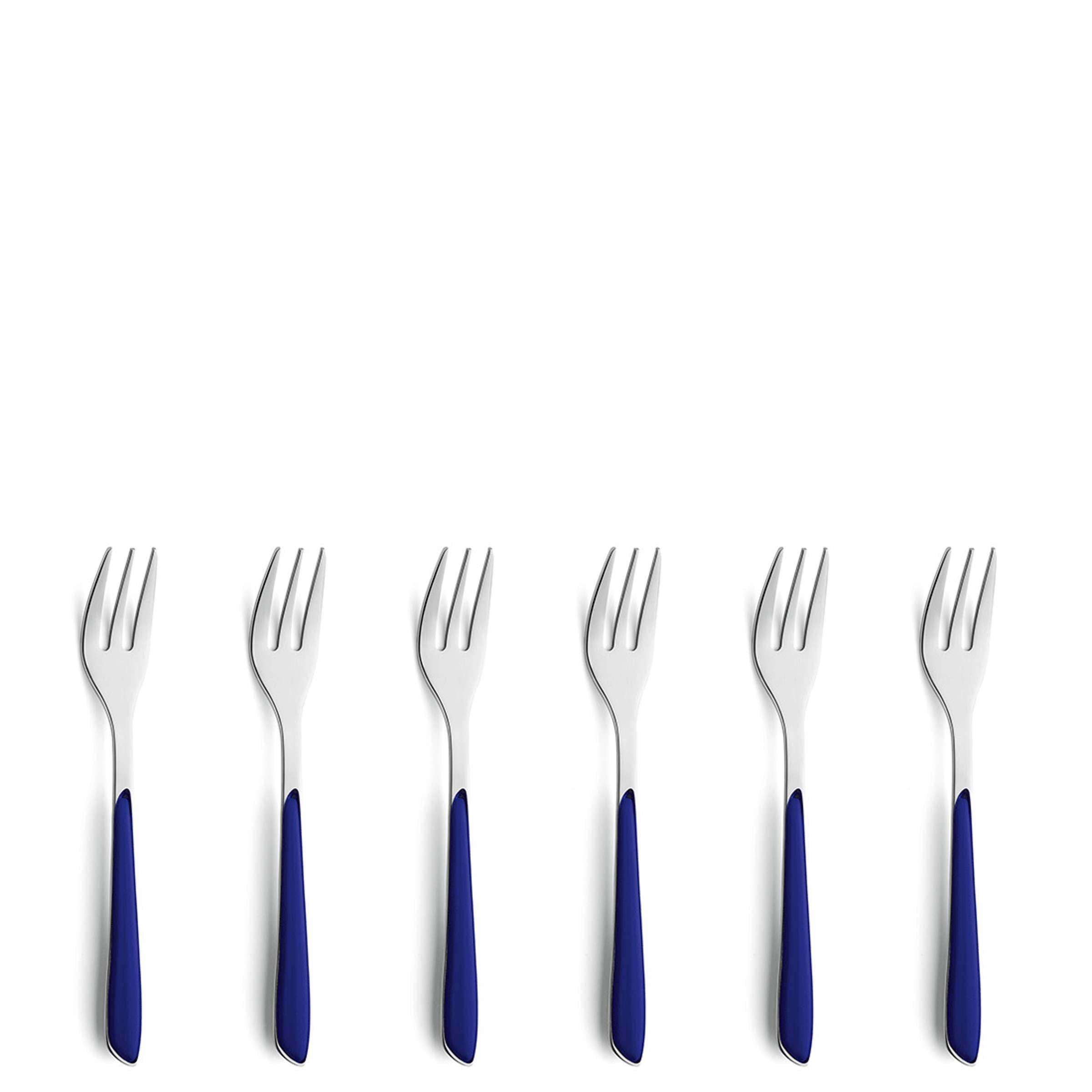 PRISMA Gebakvorkjes set 6-delig indigo