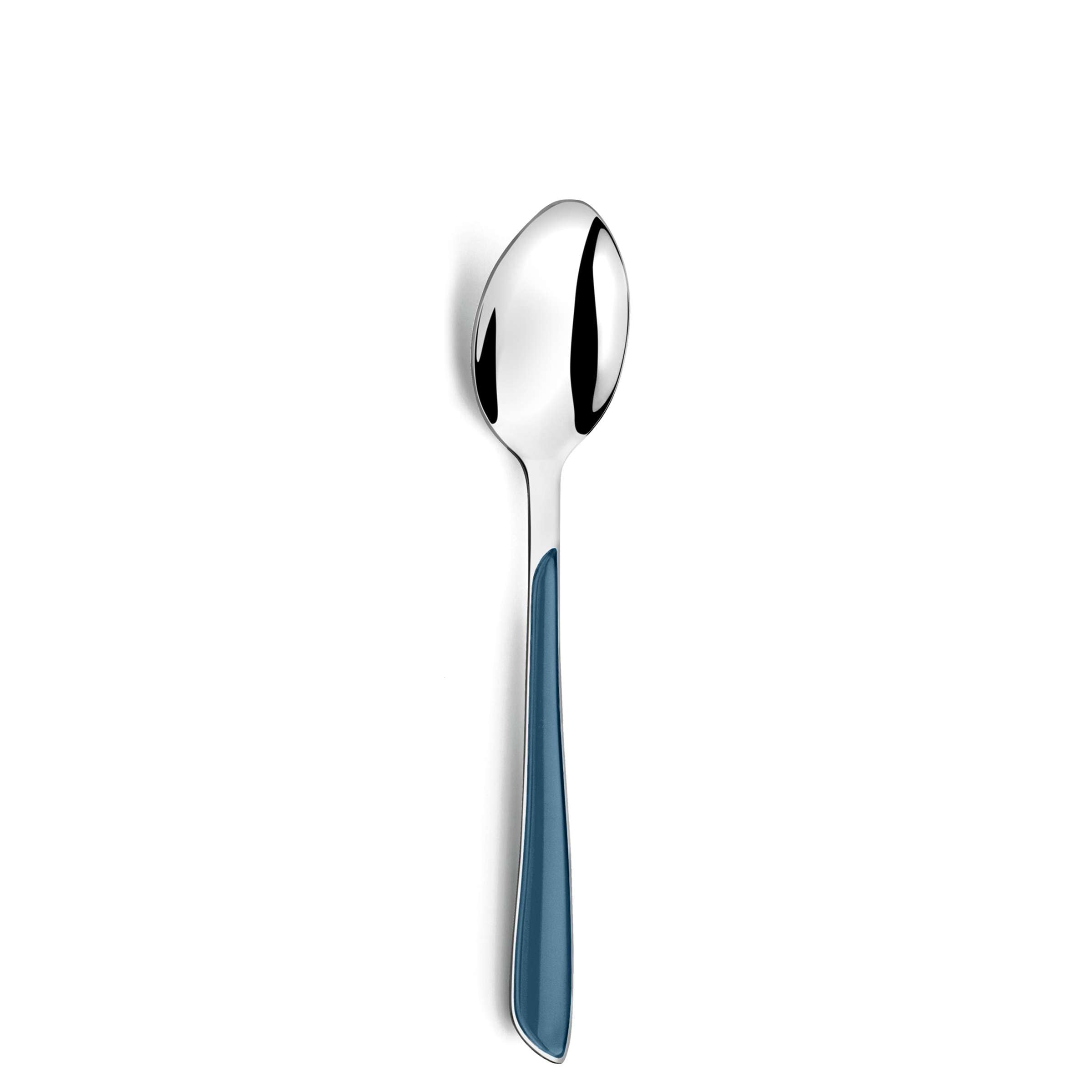 ECLAT Besteckset 32-teilig aus Edelstahl in denimblau, inklusive Messer, Gabel, Löffel und Teelöffel, von Amefa.