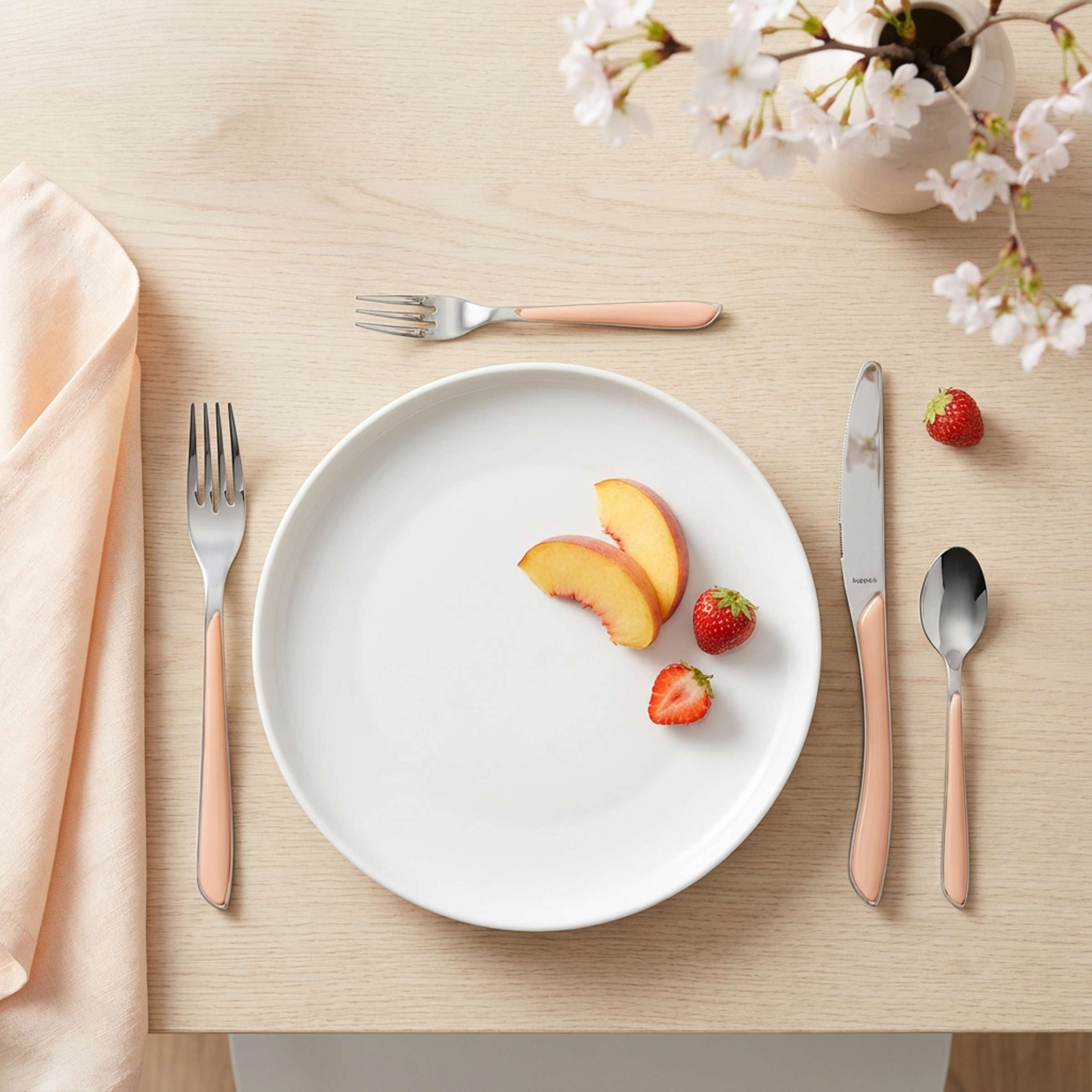 PRISMA Cutlery Set 24-pieces apricot