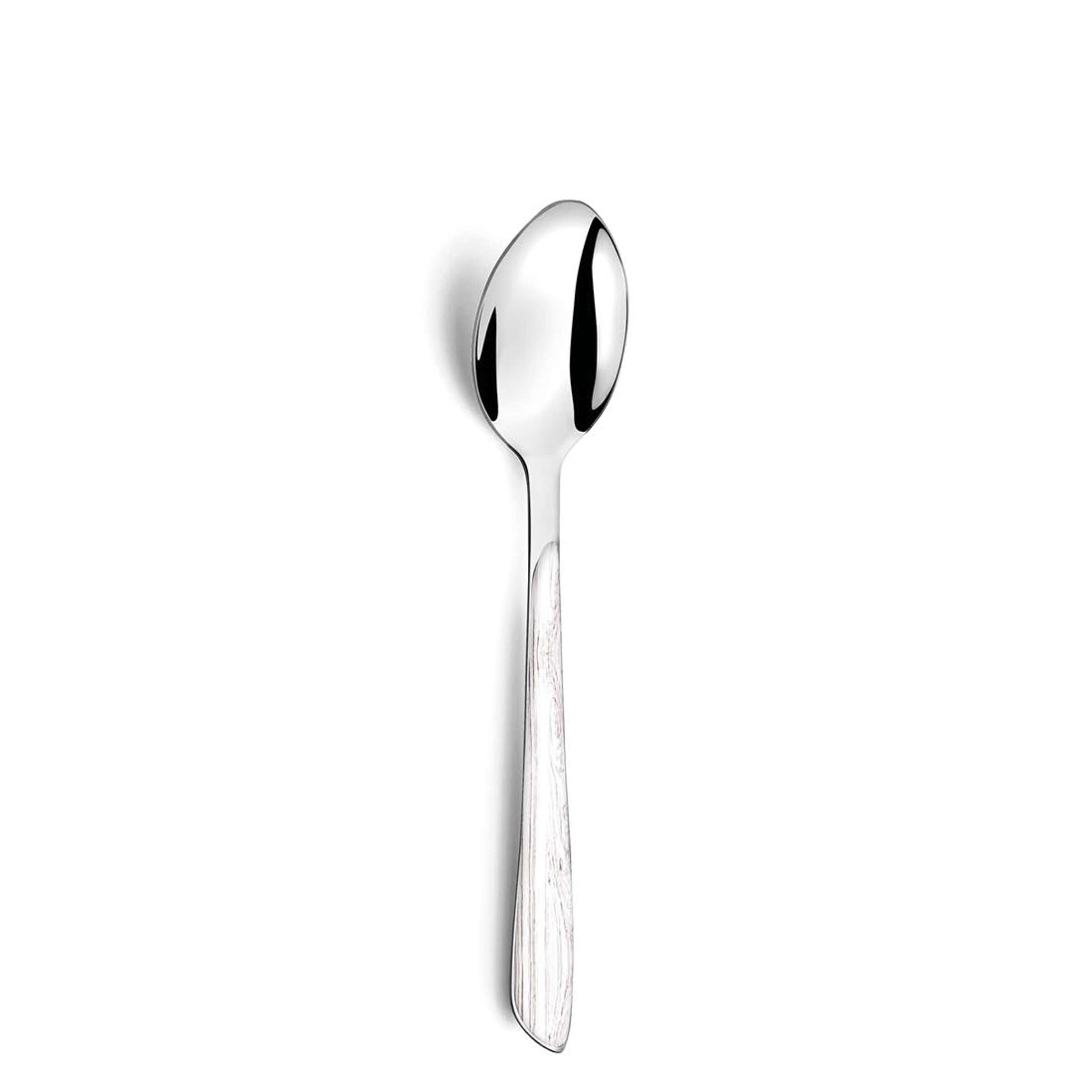 ECLAT NATURE Besteckset 24-tlg. von Amefa, weiß, umfasst Messer, Gabeln, Löffel aus hochwertigem Edelstahl, elegantes Design