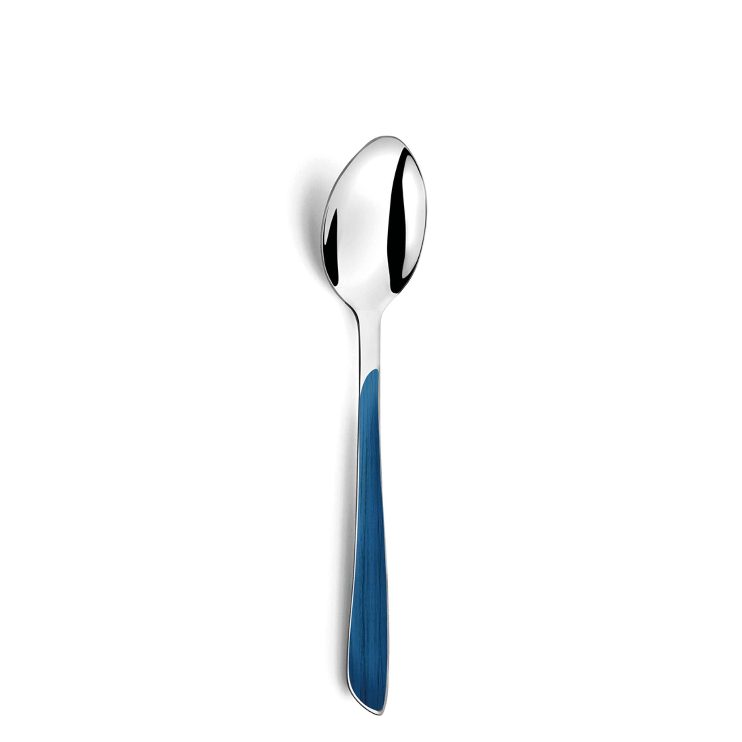 Amefa ECLAT NATURE Besteckset, 24-teilig, blau, mit Gabeln, Messern, Löffeln aus Edelstahl, modernes Besteck für den Tisch.