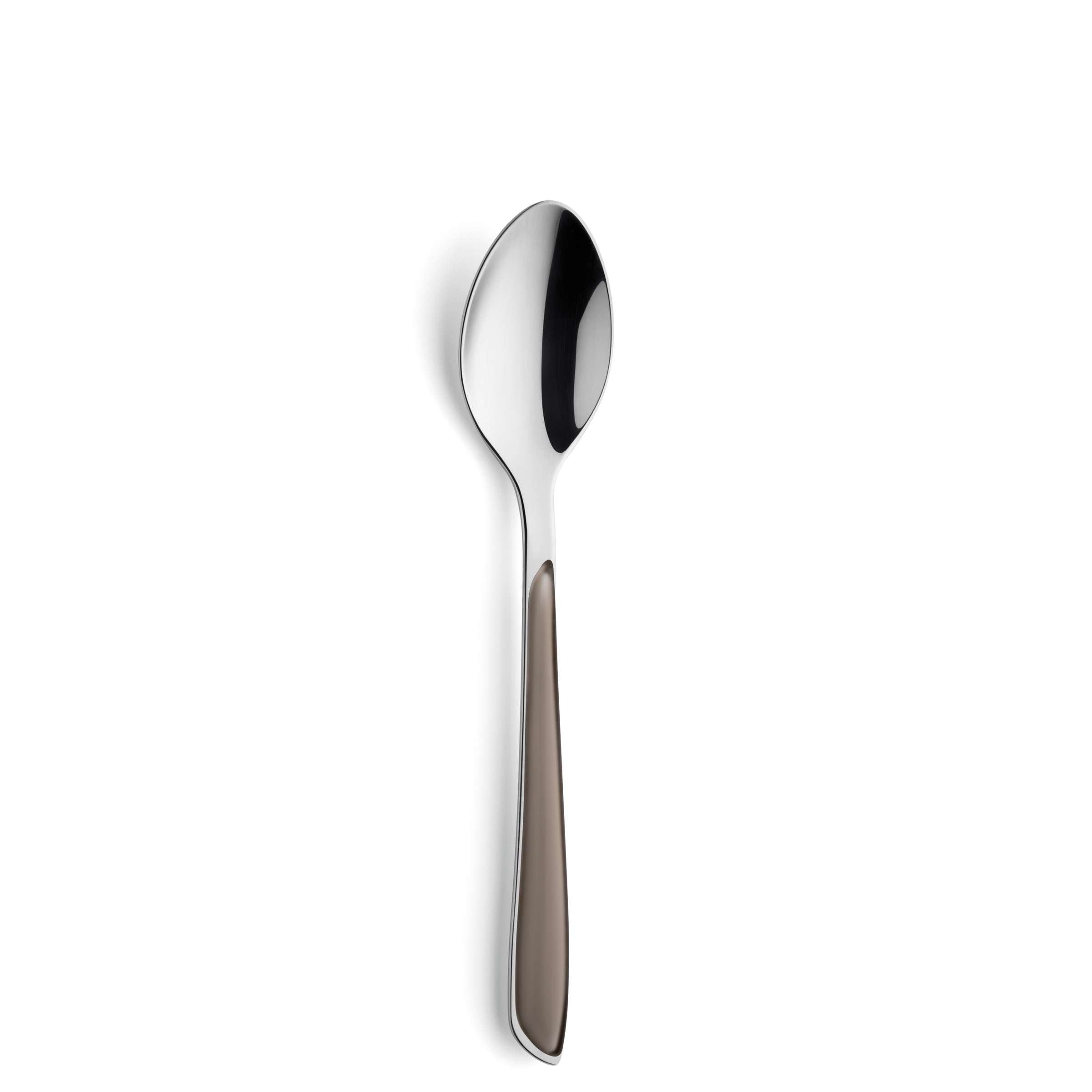 Kuppels PRISMA Besteckset 24-teilig in Kakao mattiert, besteht aus Messer, Gabel, Löffel und Teelöffel, elegant und modern