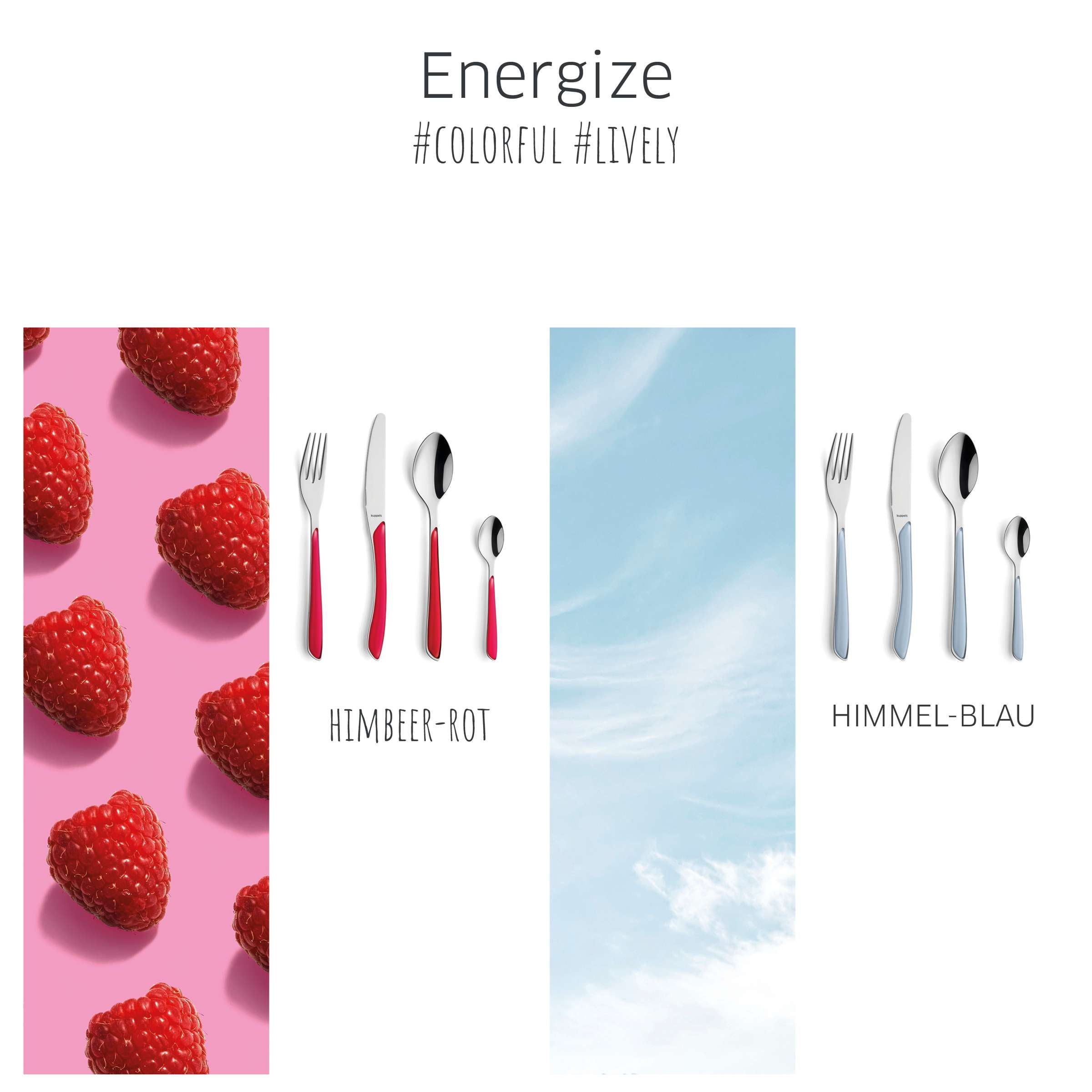 PRISMA Koffielepel hemelsblauw mat