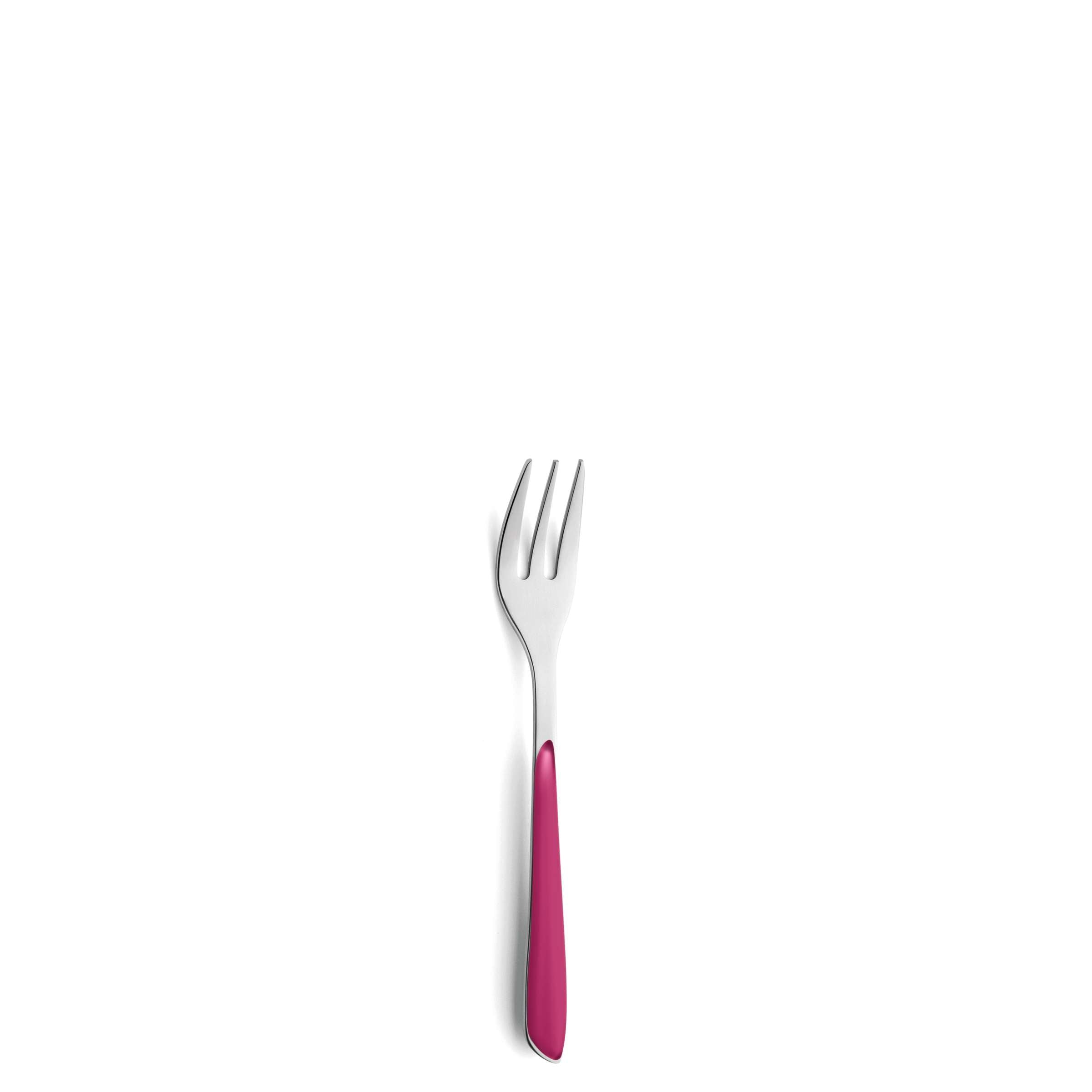 PRISMA Cake Fork raspberry satin