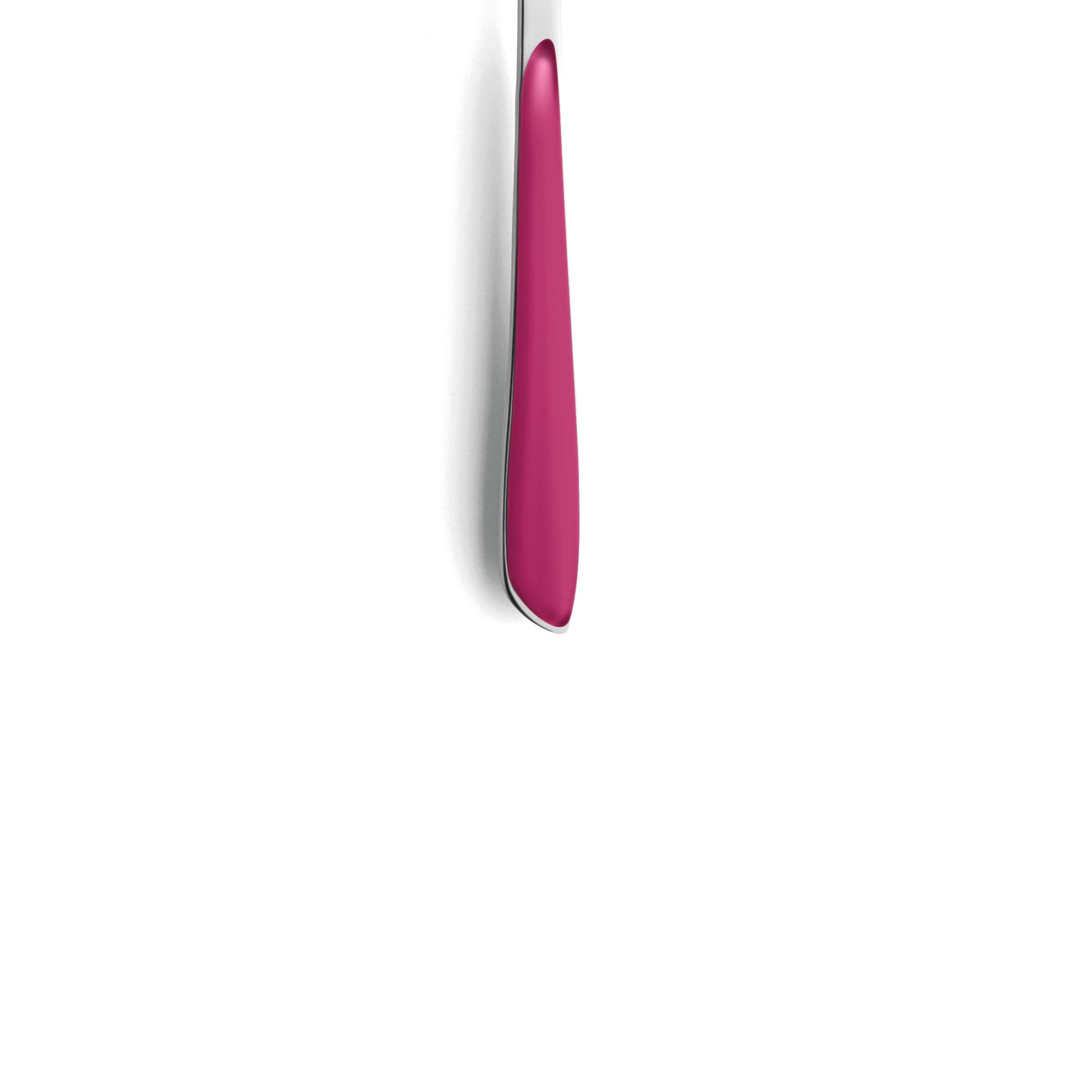 Kuppels PRISMA Kuchengabel Set, 6-teilig, himbeerrot mattierte Gabeln für Dessert und Frühstück, elegante Besteck-Design