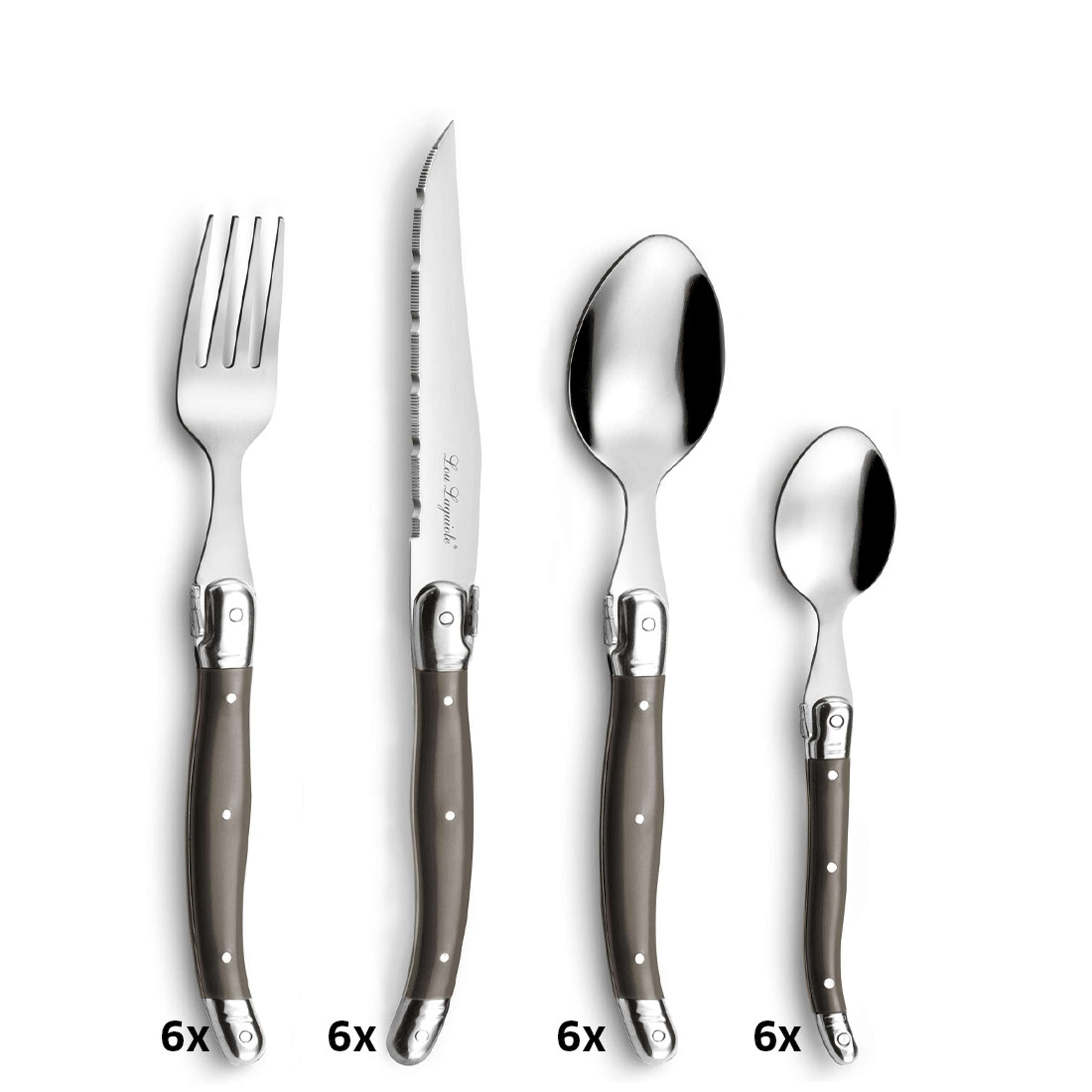 TRADITION 24-piece cutlery set pepper