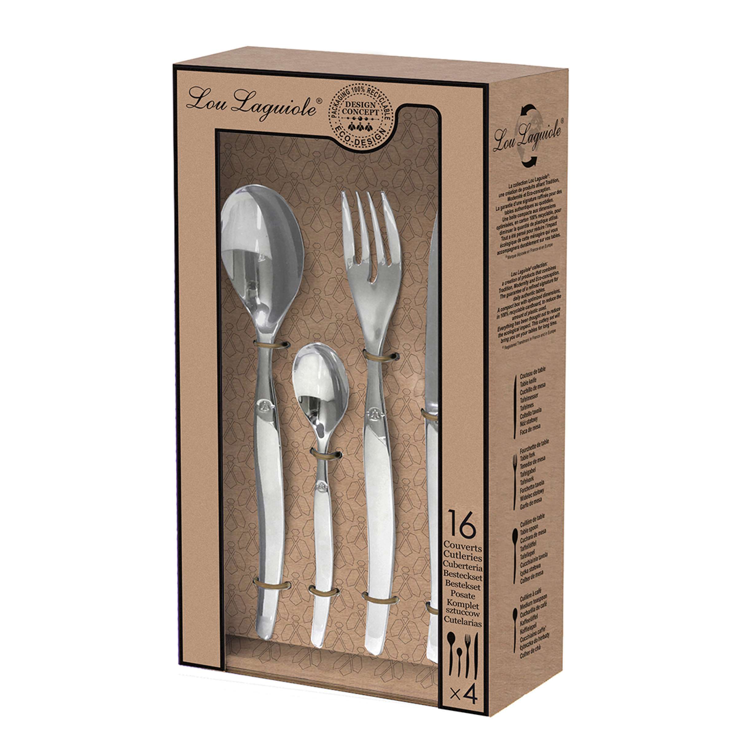 JET LAG Cutlery Set 16-pieces