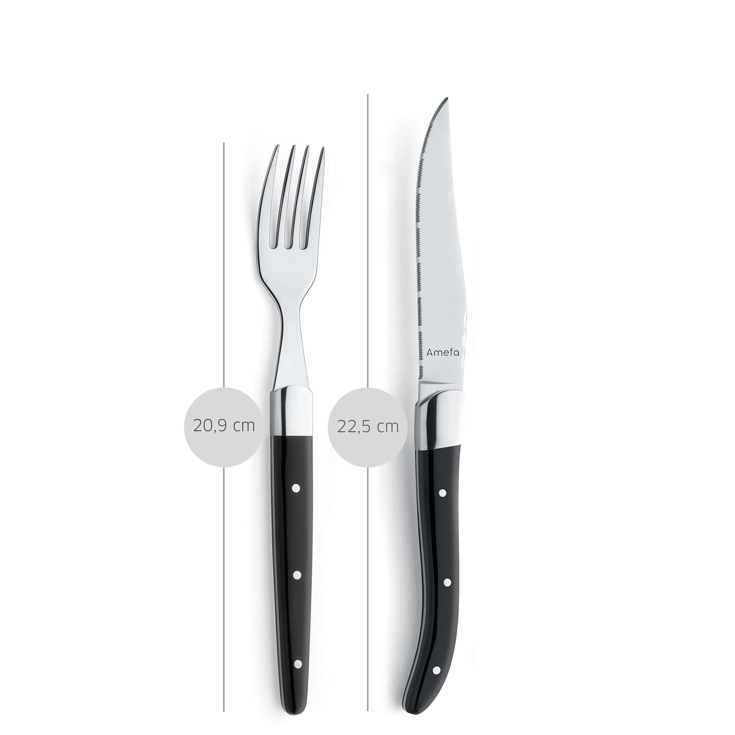 ROYAL STEAK Steakbesteck Set 8-teilig