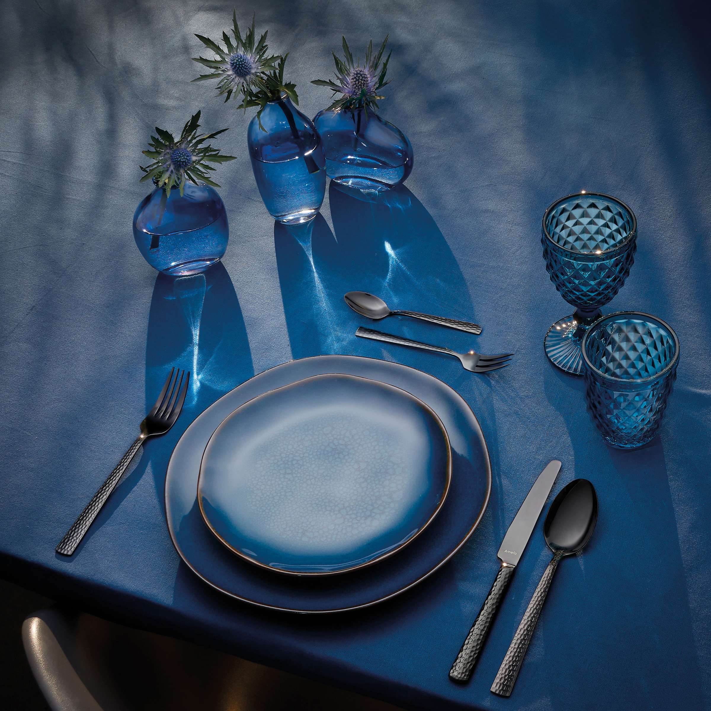 FELICITY Mocca-/ Espressolepel Set 6-delig PVD zwart