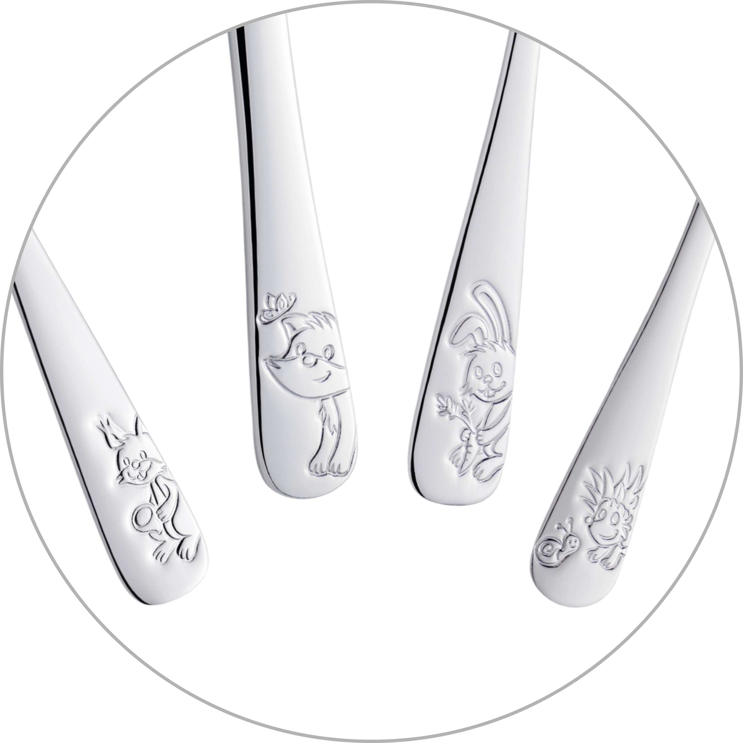 WALDFREUNDE Children`s Cutlery 4-pieces