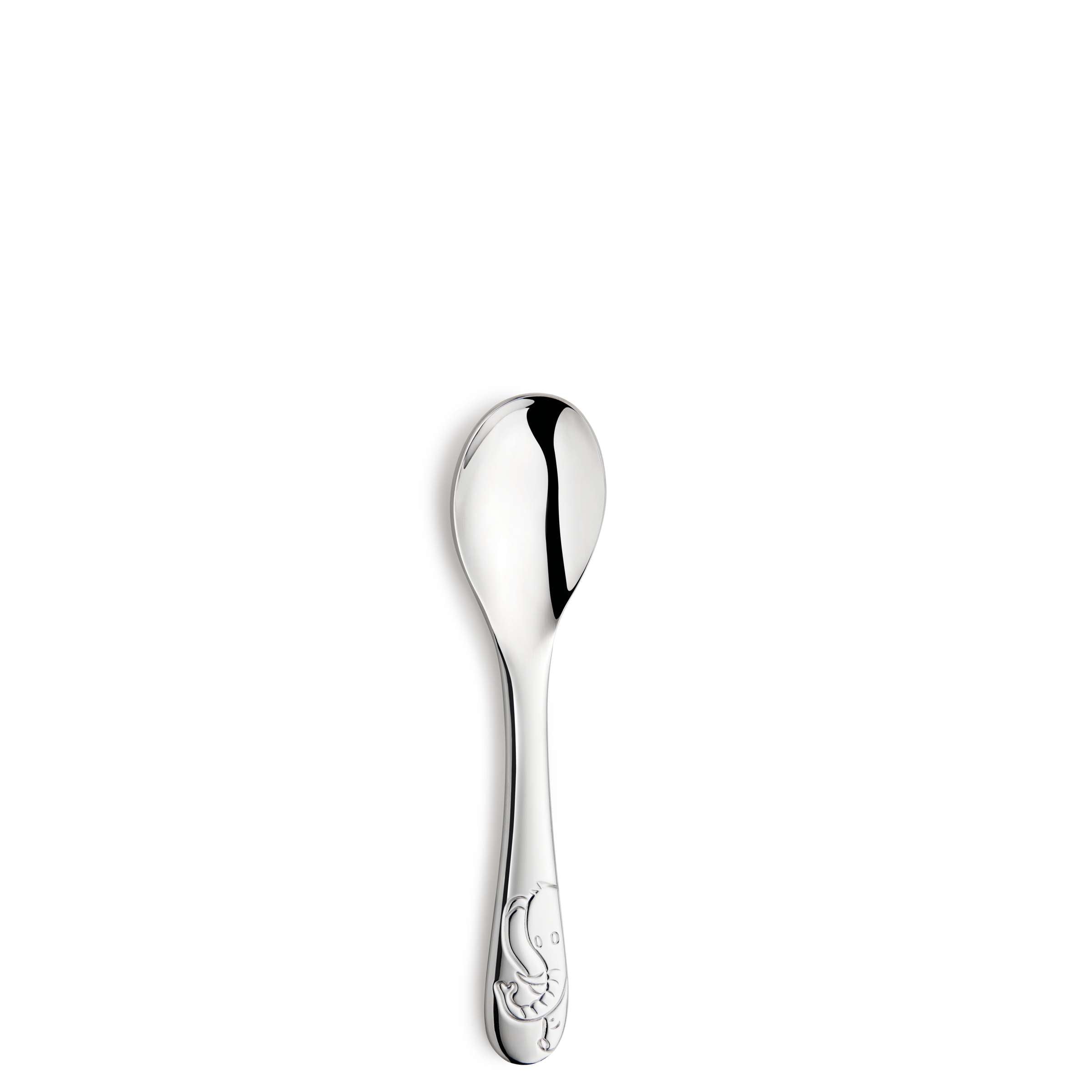Kinderbesteck-Set von Kuppels mit Dschungeltier-Design, 4-teilig, ideal für kleine Kinder, aus langlebigem Edelstahl gefertigt