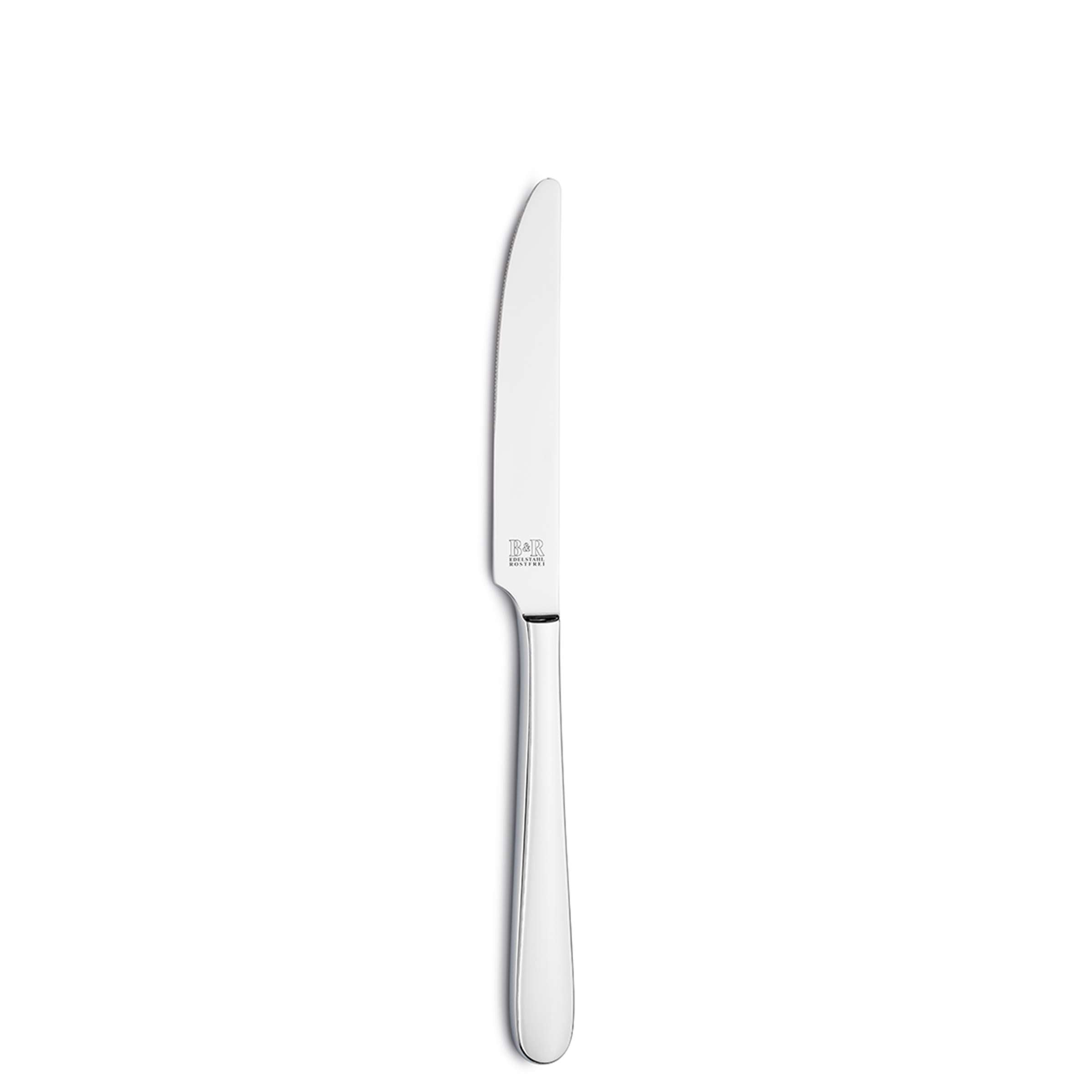 DALI Besteckset 24-teilig von Beckmann & Rommerskirchen mit Messer, Gabel, Löffel aus Edelstahl, schön gestaltet auf einem Tisch.
