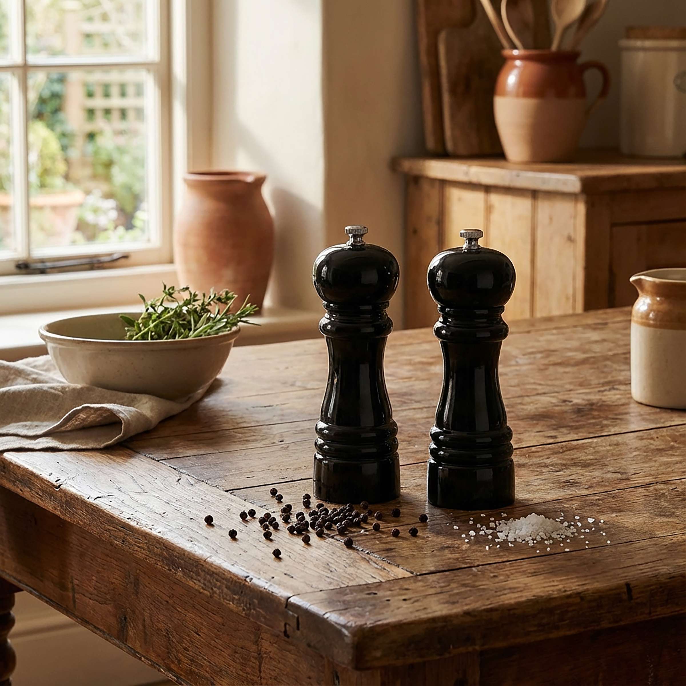 MODERN Set de moulins à sel et poivre 2 pièces