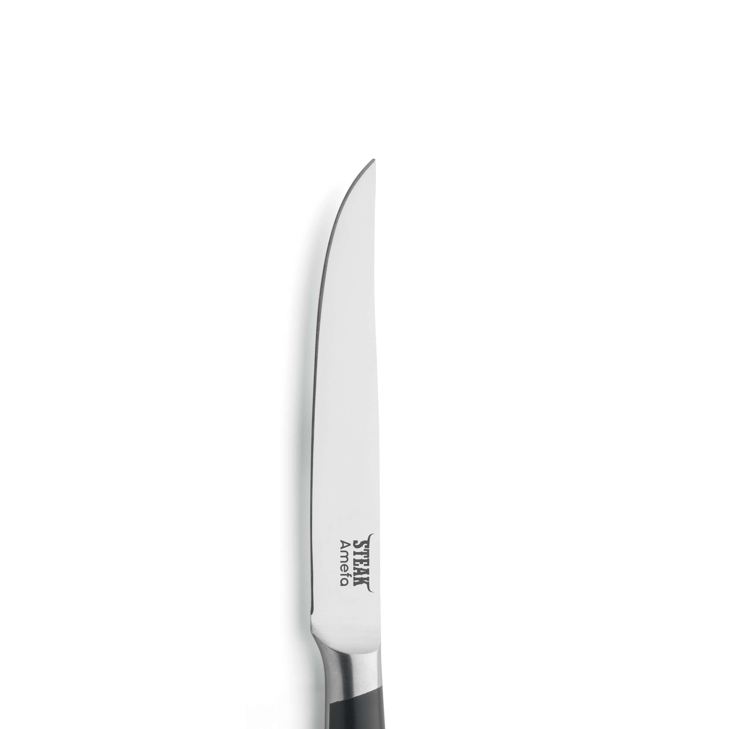 TENDERLOIN Steakmesser Vollheft schwarz