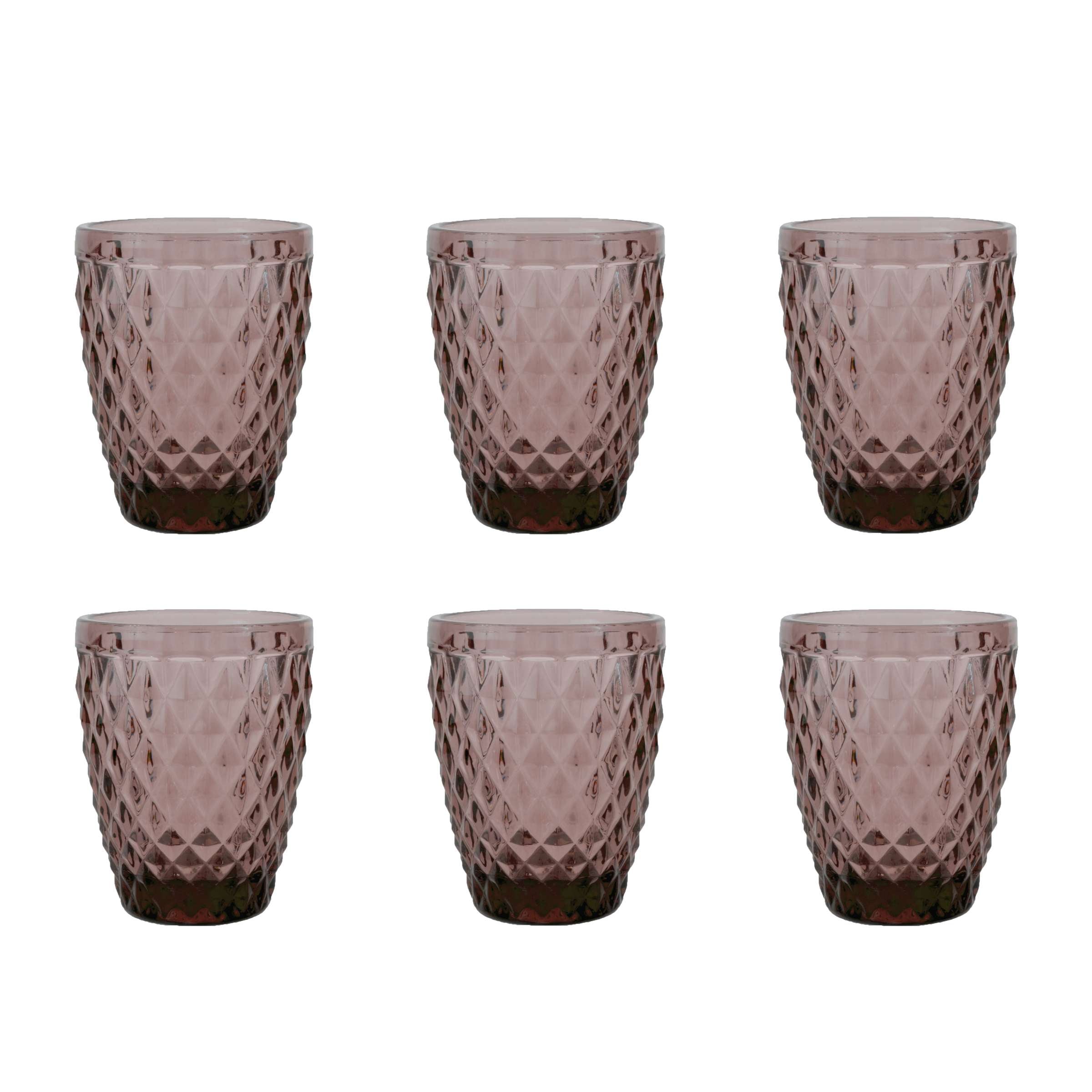 DIAMOND Drinkglas paars