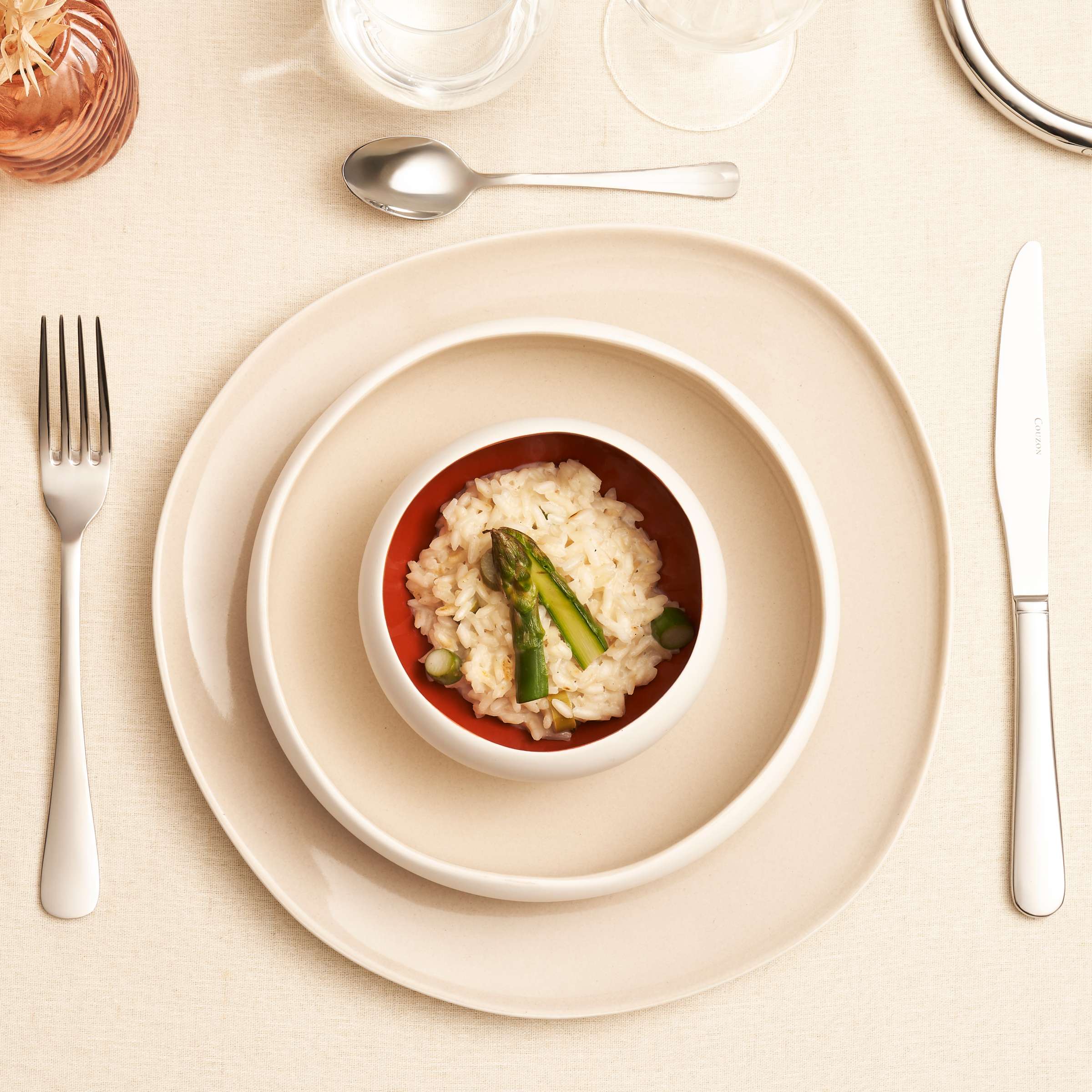 OSLO LINEN Soup Plate large