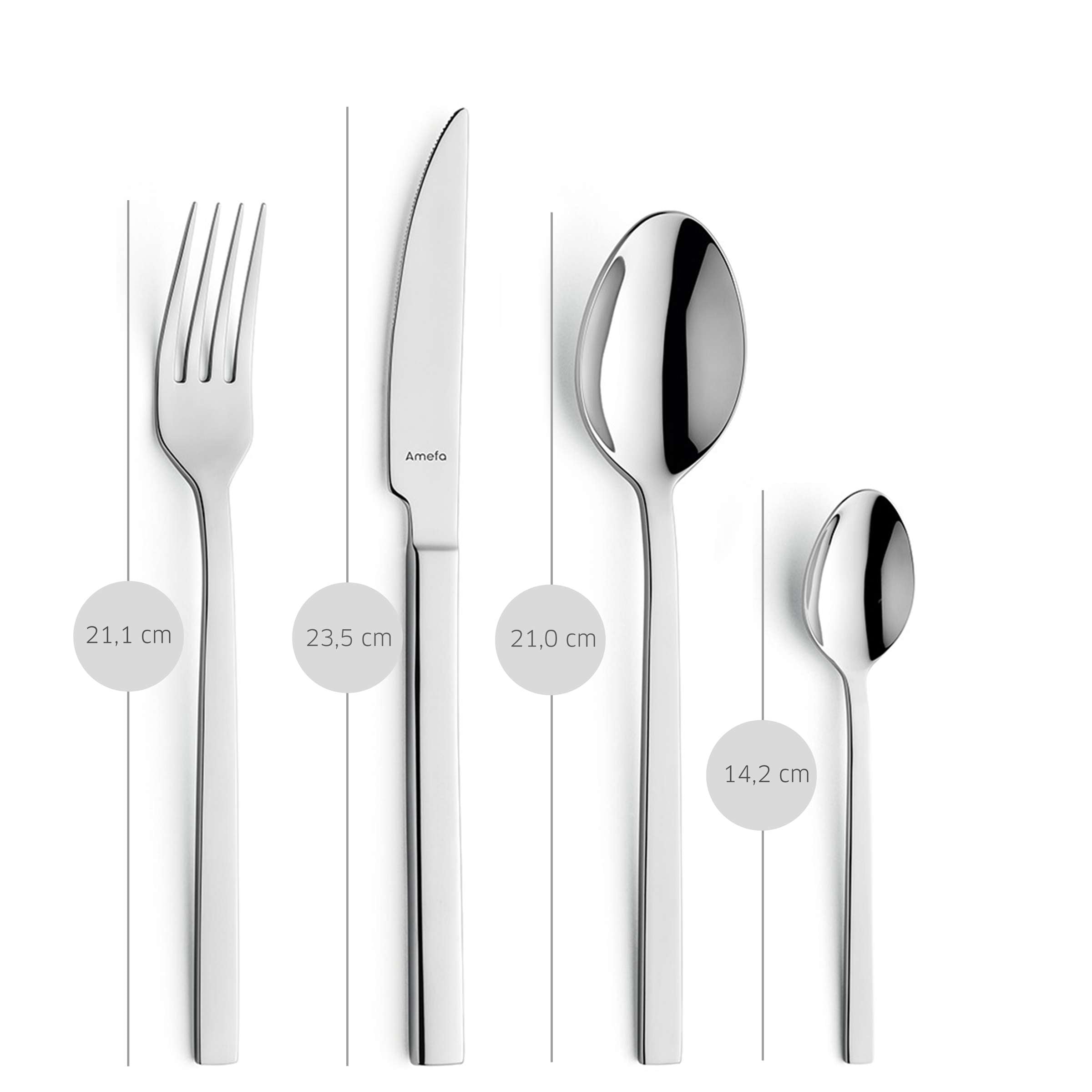 CUBE Cutlery Set 24-piece