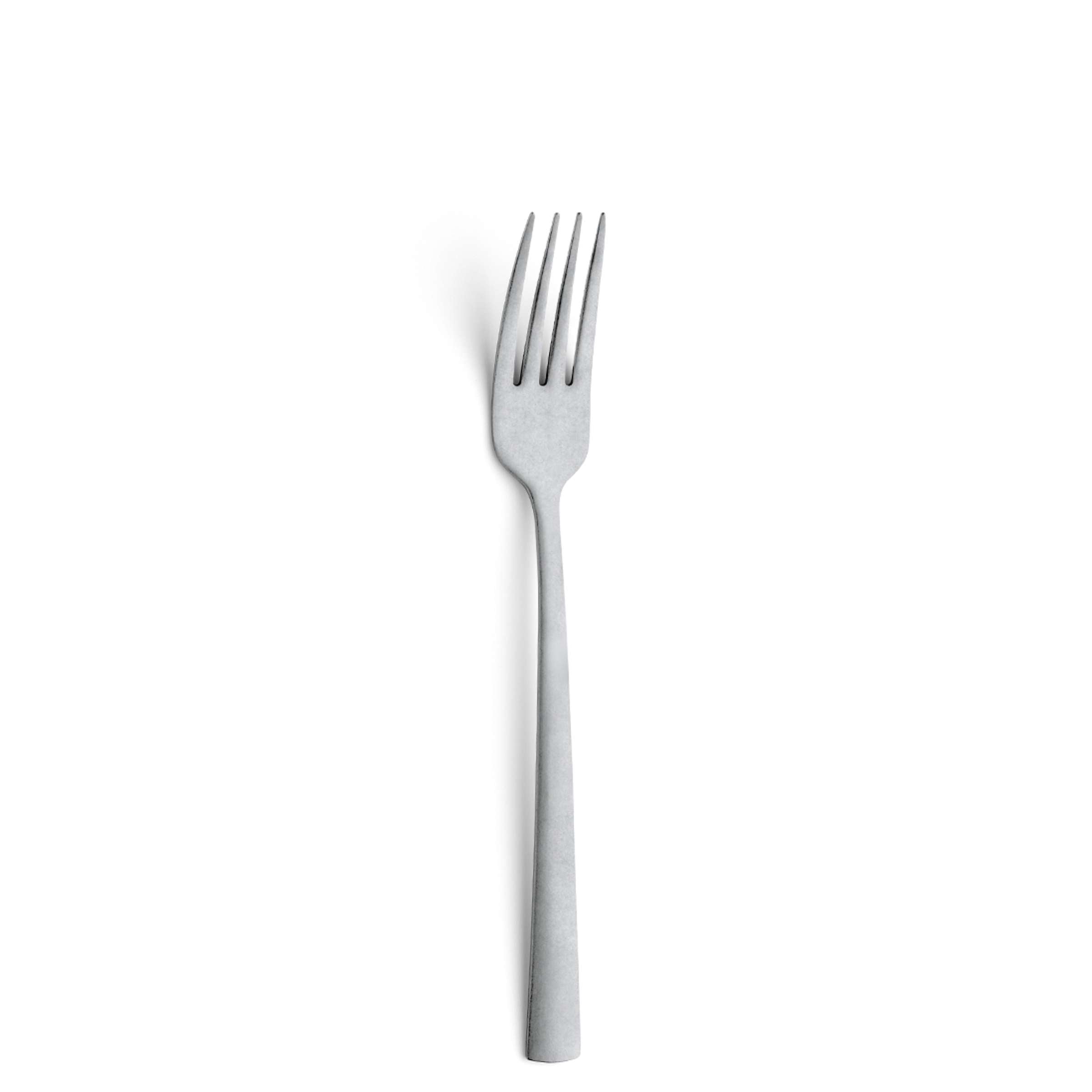 Vintage 16-teiliges MANILLE Besteckset von Amefa mit Messer, Gabel, Löffel und Dessertbesteck auf weißem Hintergrund
