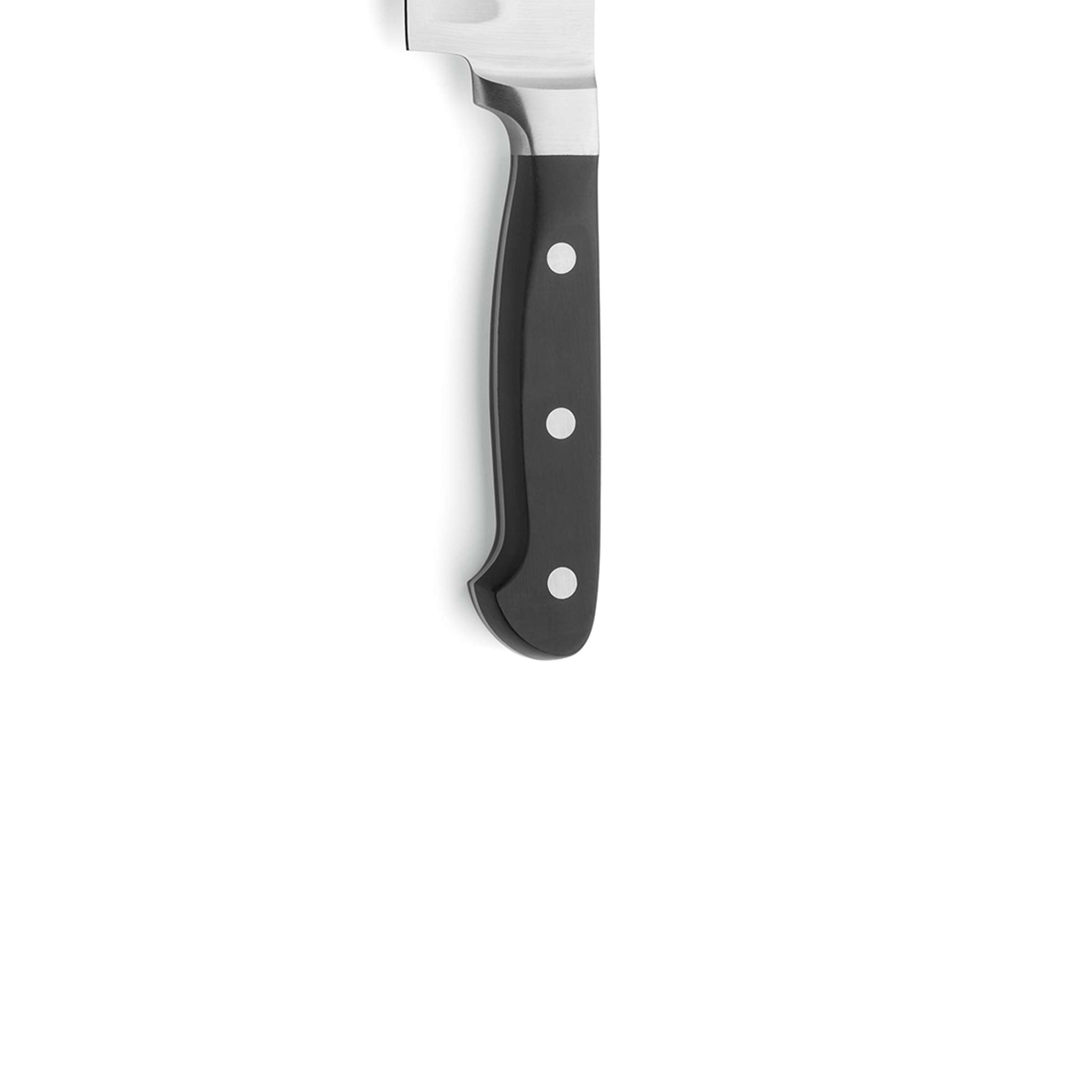 Premium Santokumesser von Amefa, japanisches Küchenmesser mit scharfer Klinge und ergonomischem Griff, für präzises Schneiden.