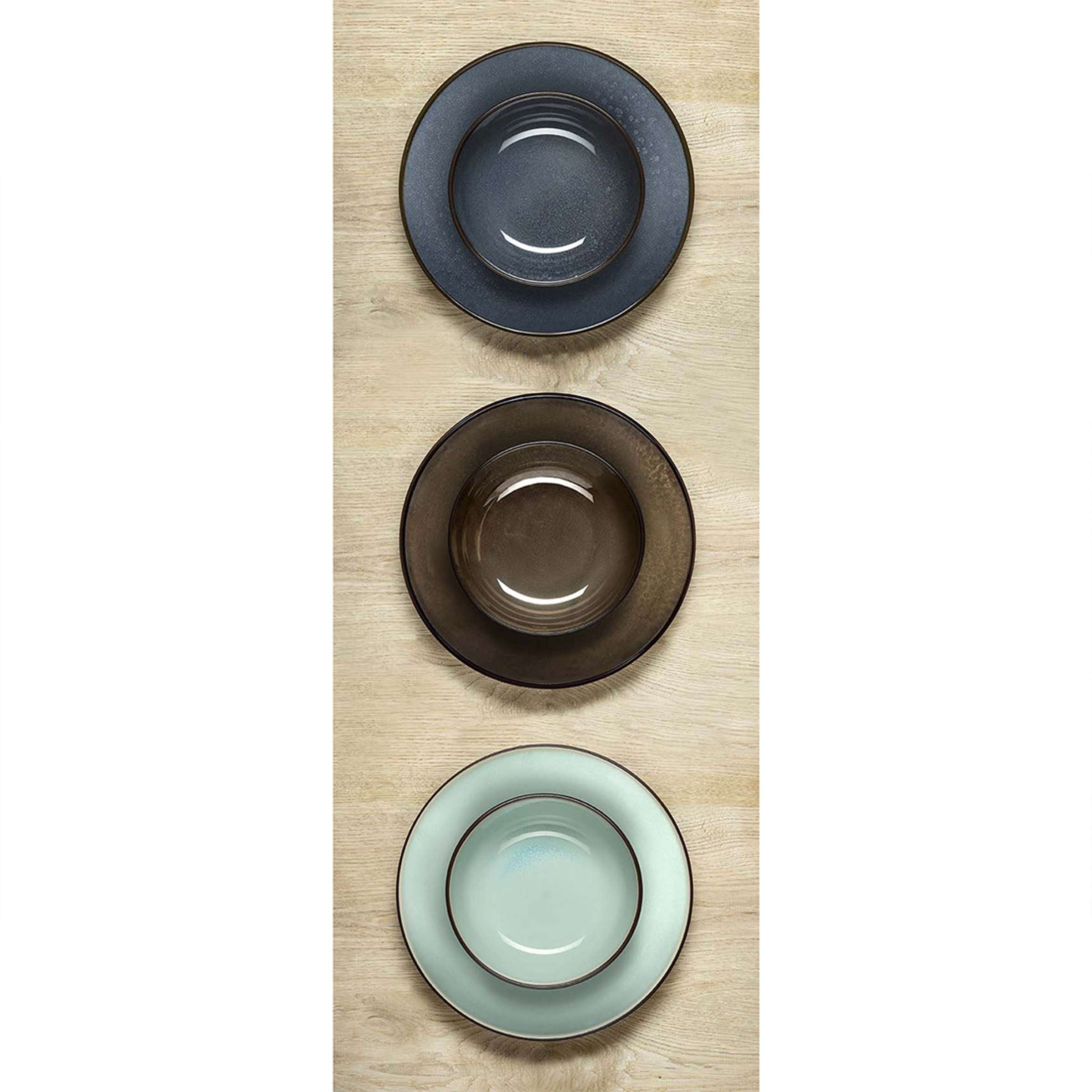 FEELING INDIGO Soup Plate