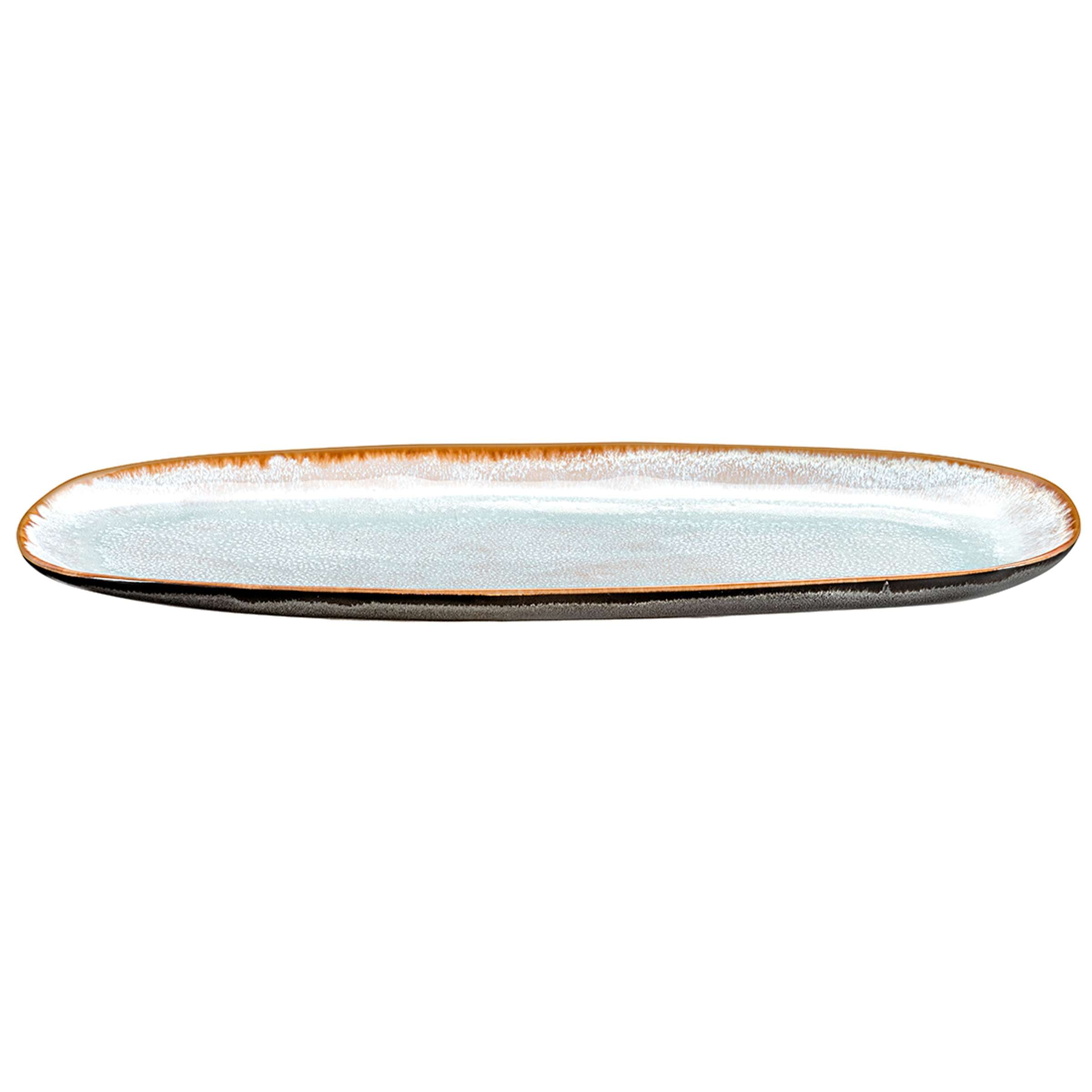 SHADOW AQUA platter blue, grey