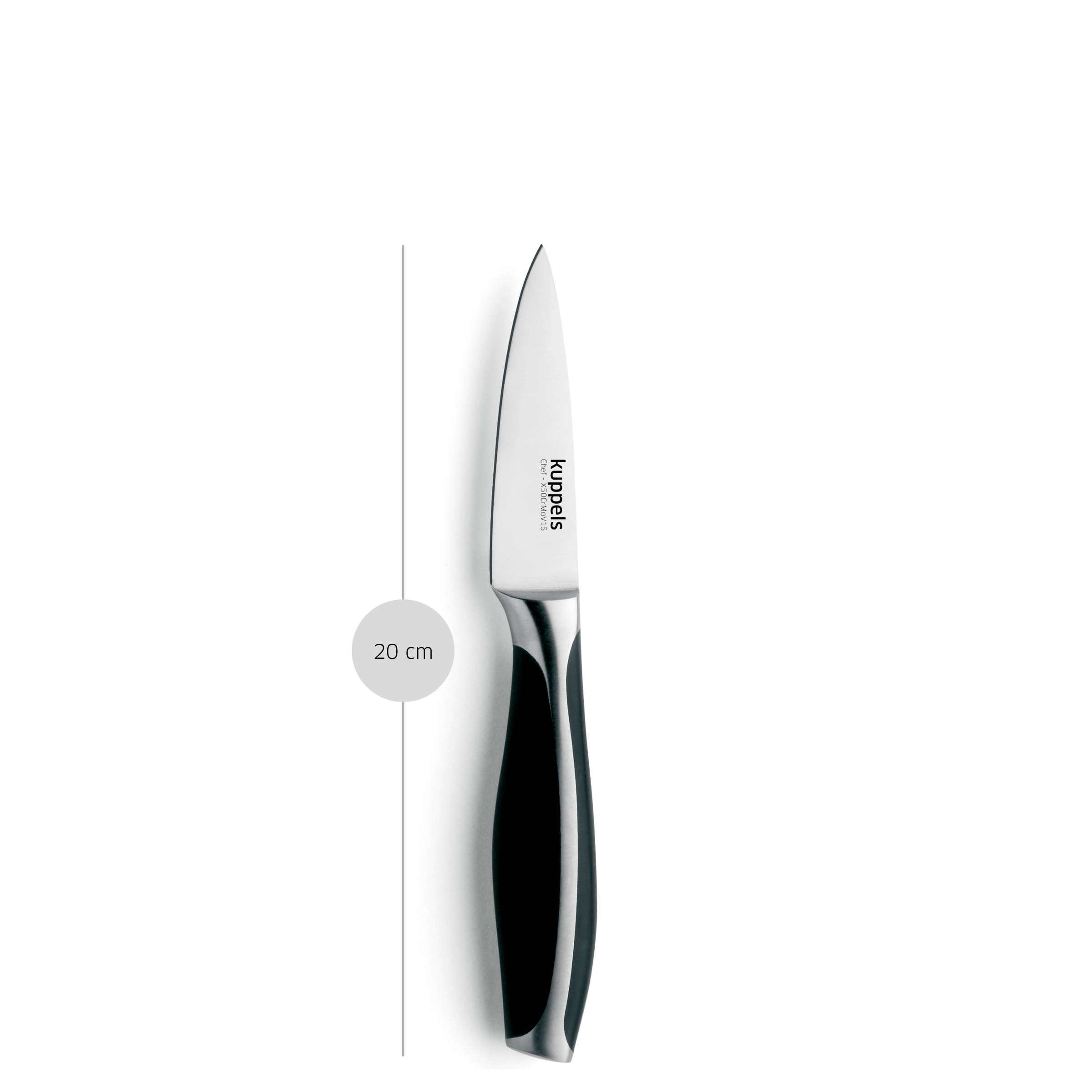 Kuppels CHEF Gemüsemesser Küchenmesser mit scharfer Klinge und ergonomischem Griff, ideal zum Schneiden von Gemüse.