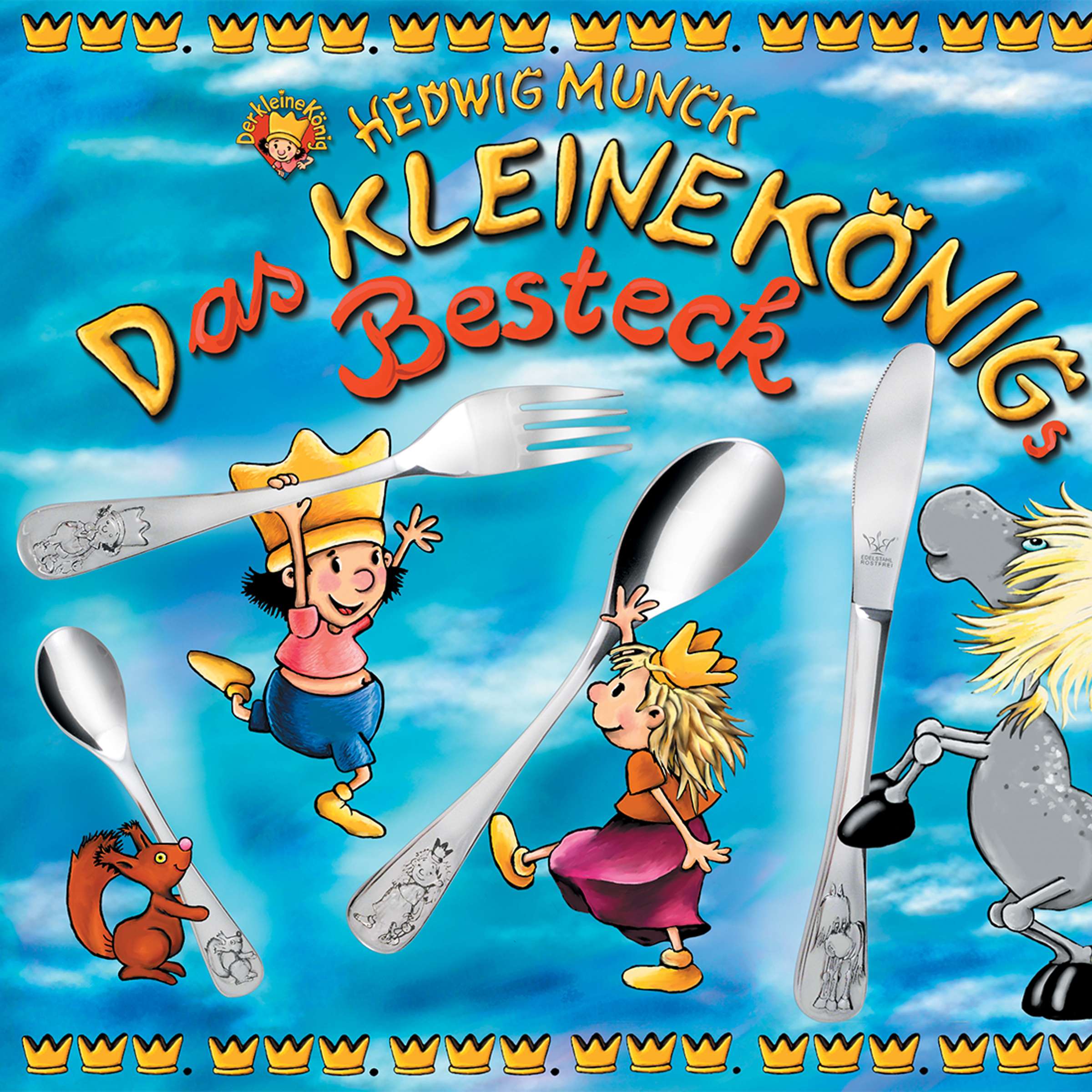 KLEINER KÖNIG Kinderbestekset 4-delig