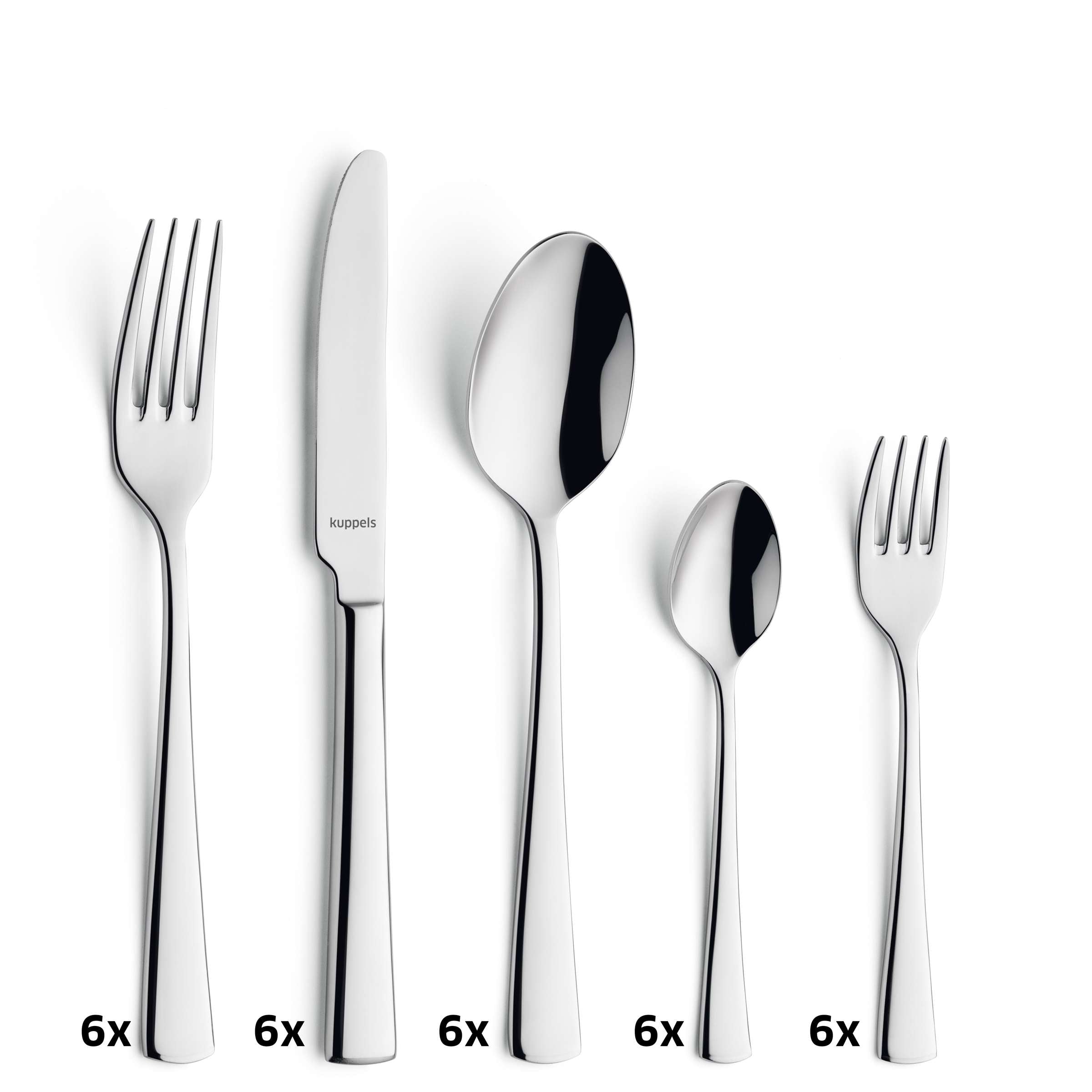 FLAIR Besteckset 45-teilig