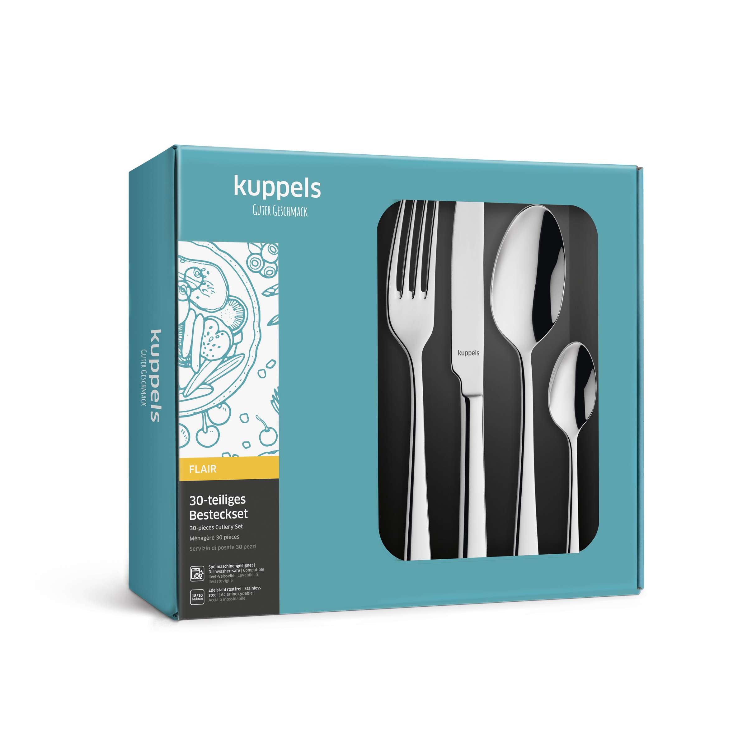 FLAIR Besteckset 45-teilig